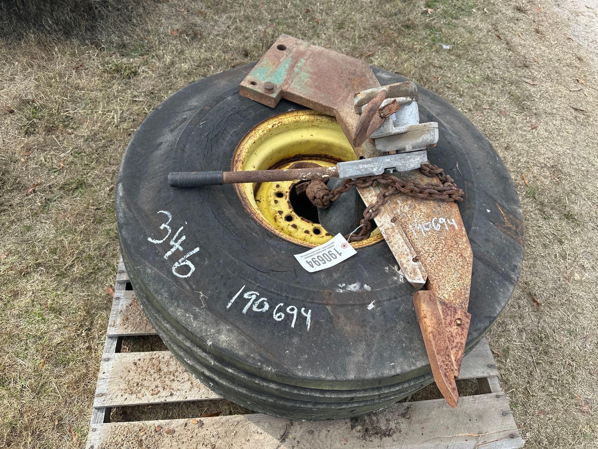 KMC RIPPER SHANK, TIRE & RIM, HAND COME-A-LONG