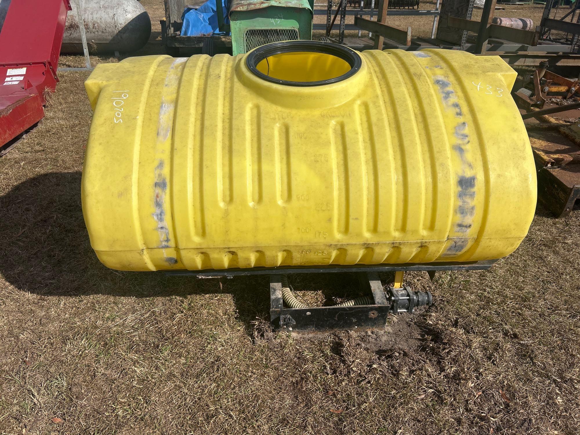 300 GALLON FRONT MOUNT TANK