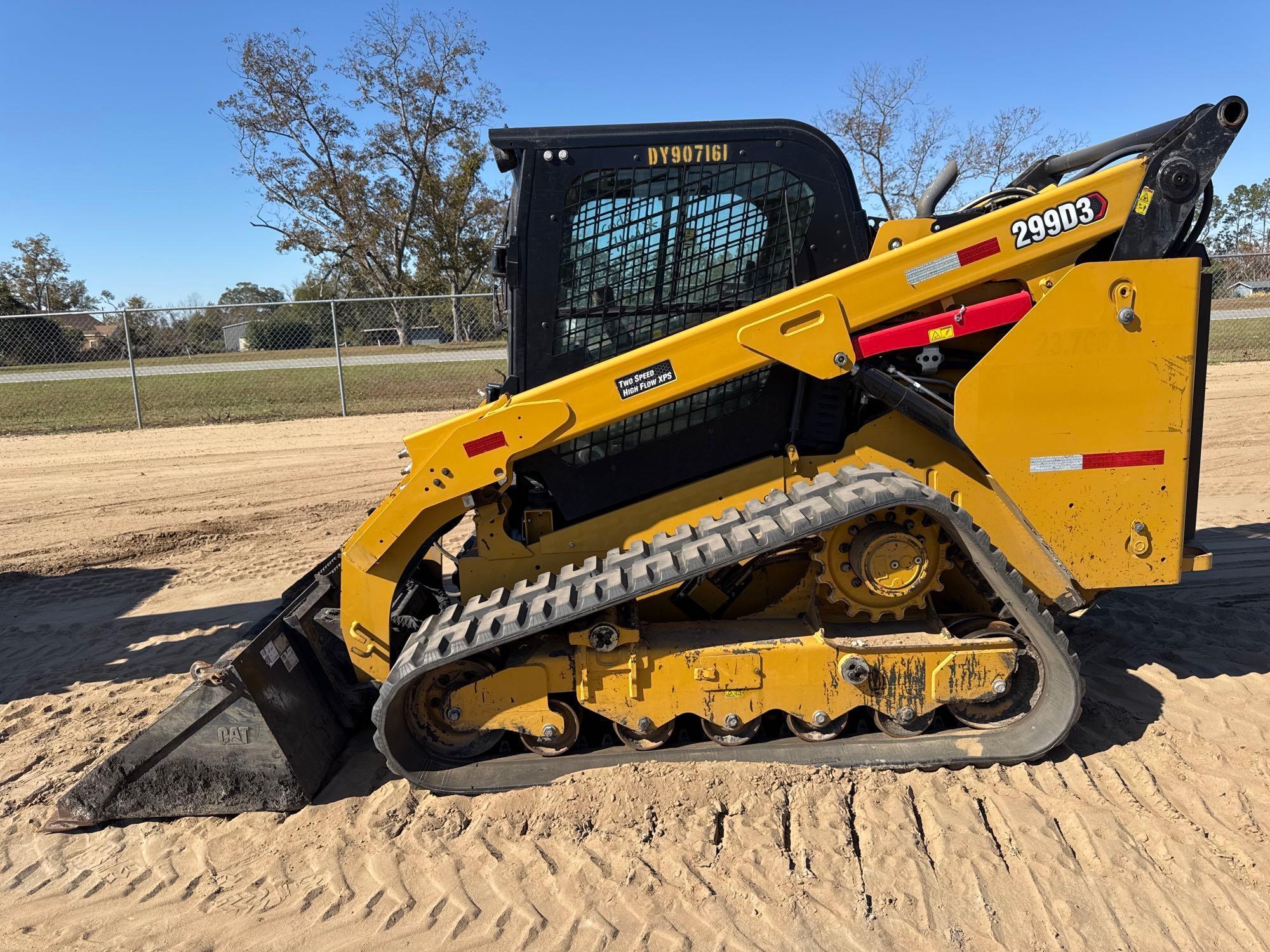 2022 CATERPILLAR 299D3 SKID STEER