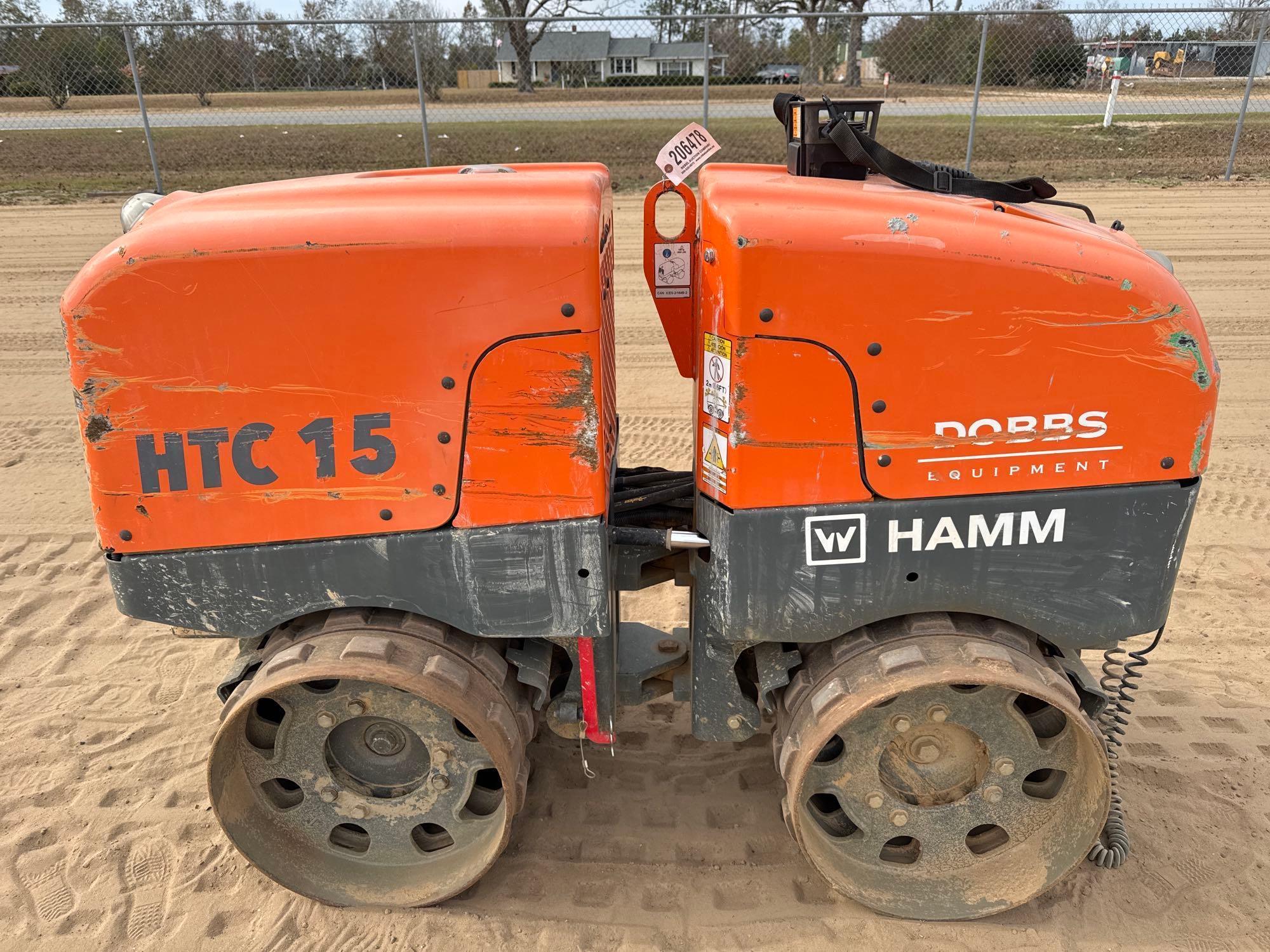 HAMM HTC15 TRENCH COMPACTOR
