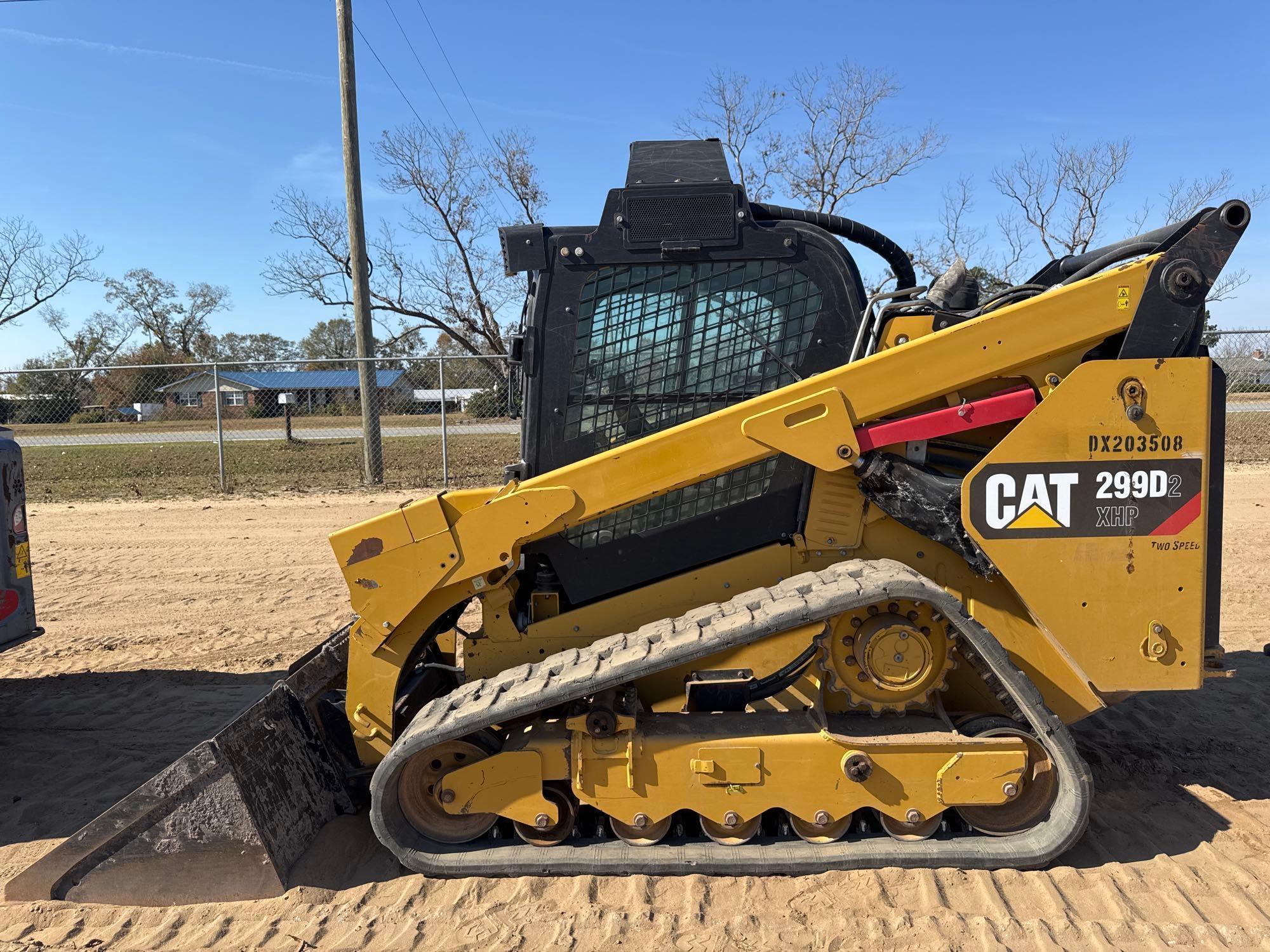 2018 CATERPILLAR 299D2 XHP SKID STEER