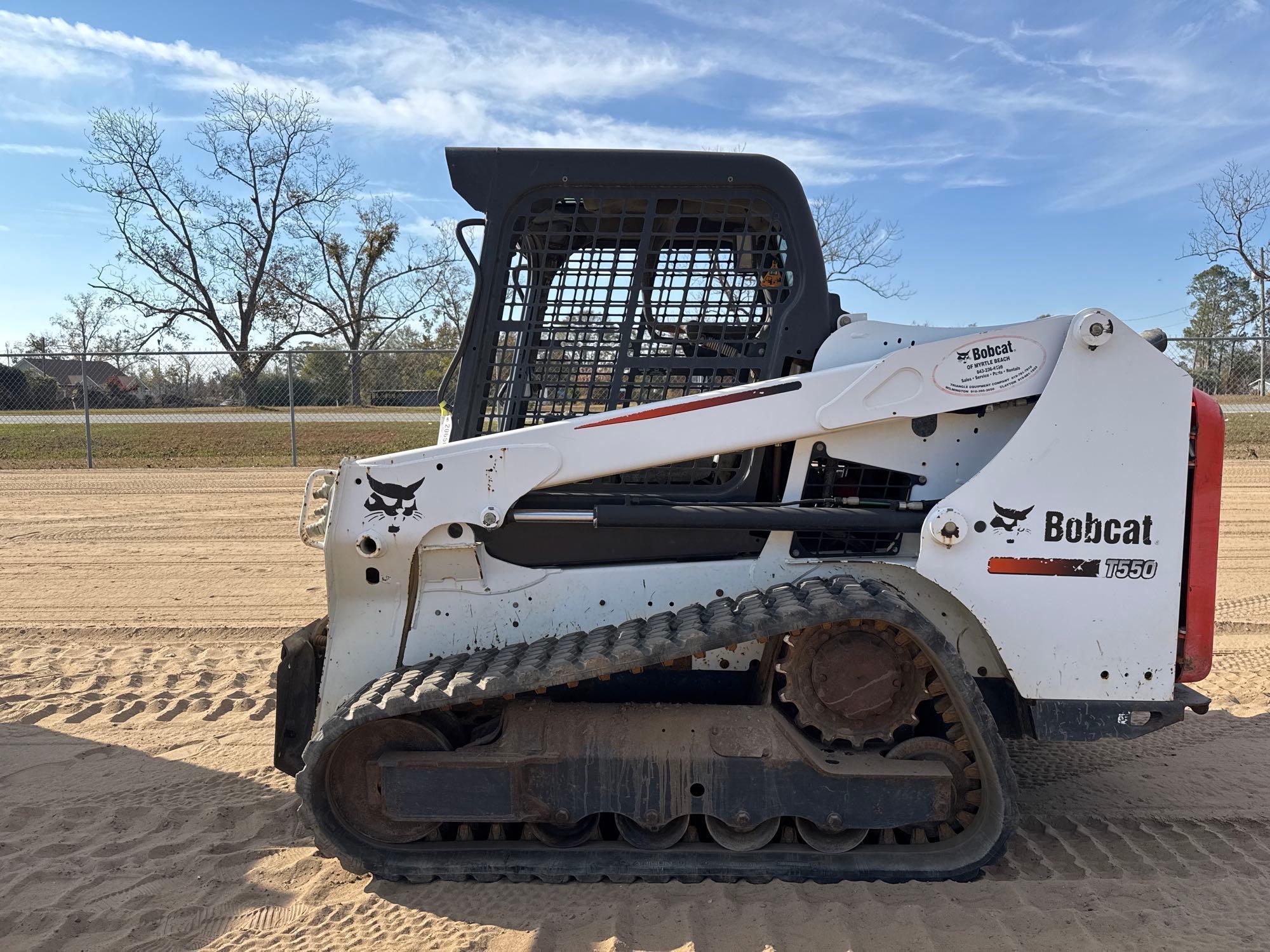 2016 BOBCAT T550 SKID STEER