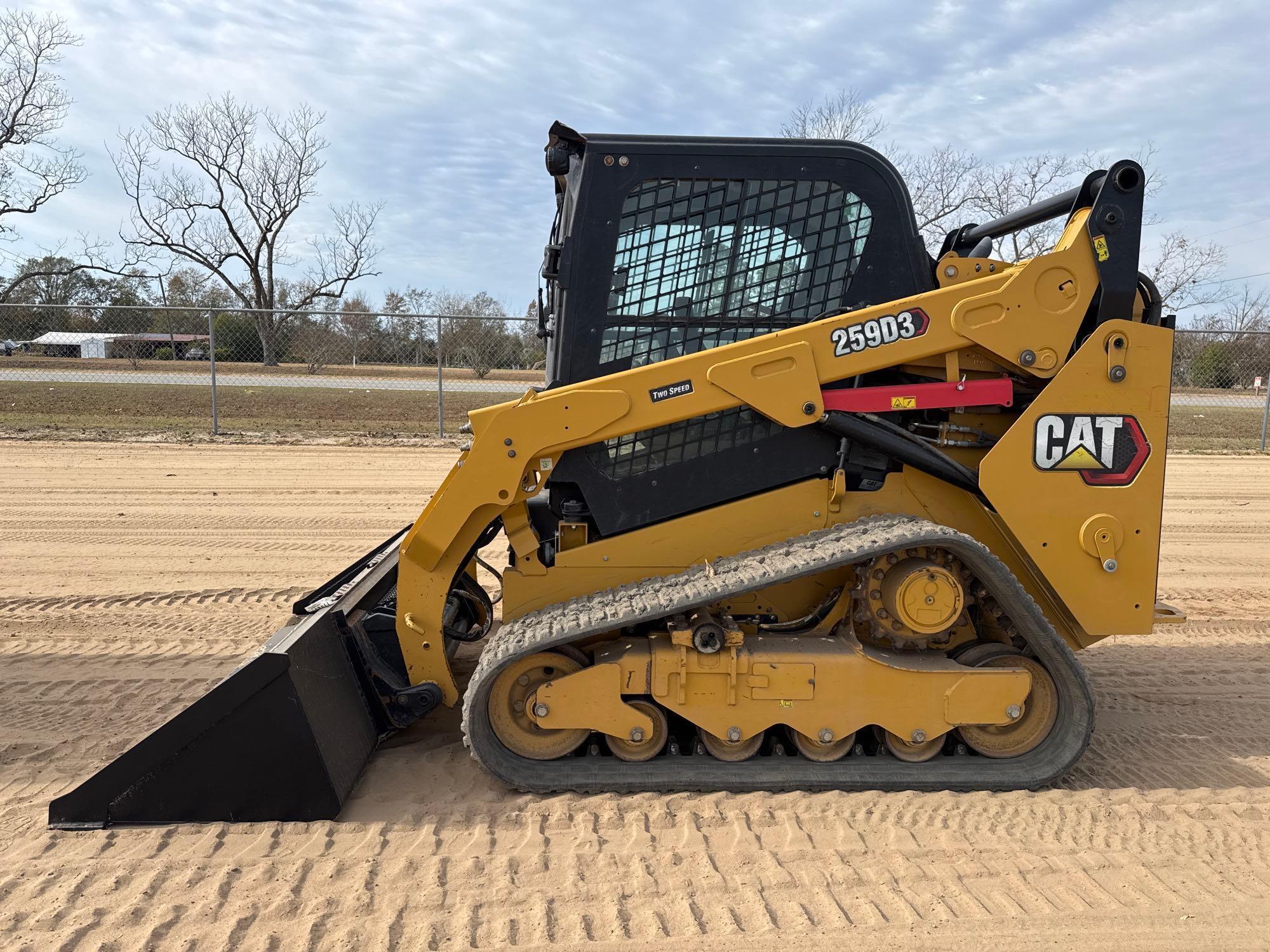 2020 CATERPILLAR 259D3 SKID STEER
