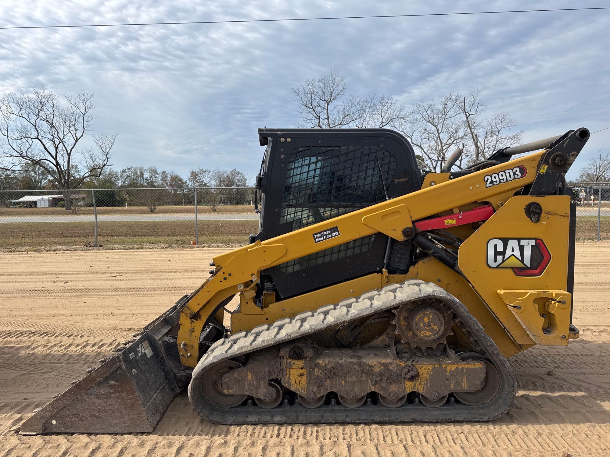 2020 CATERPILLAR 299D3 SKID STEER