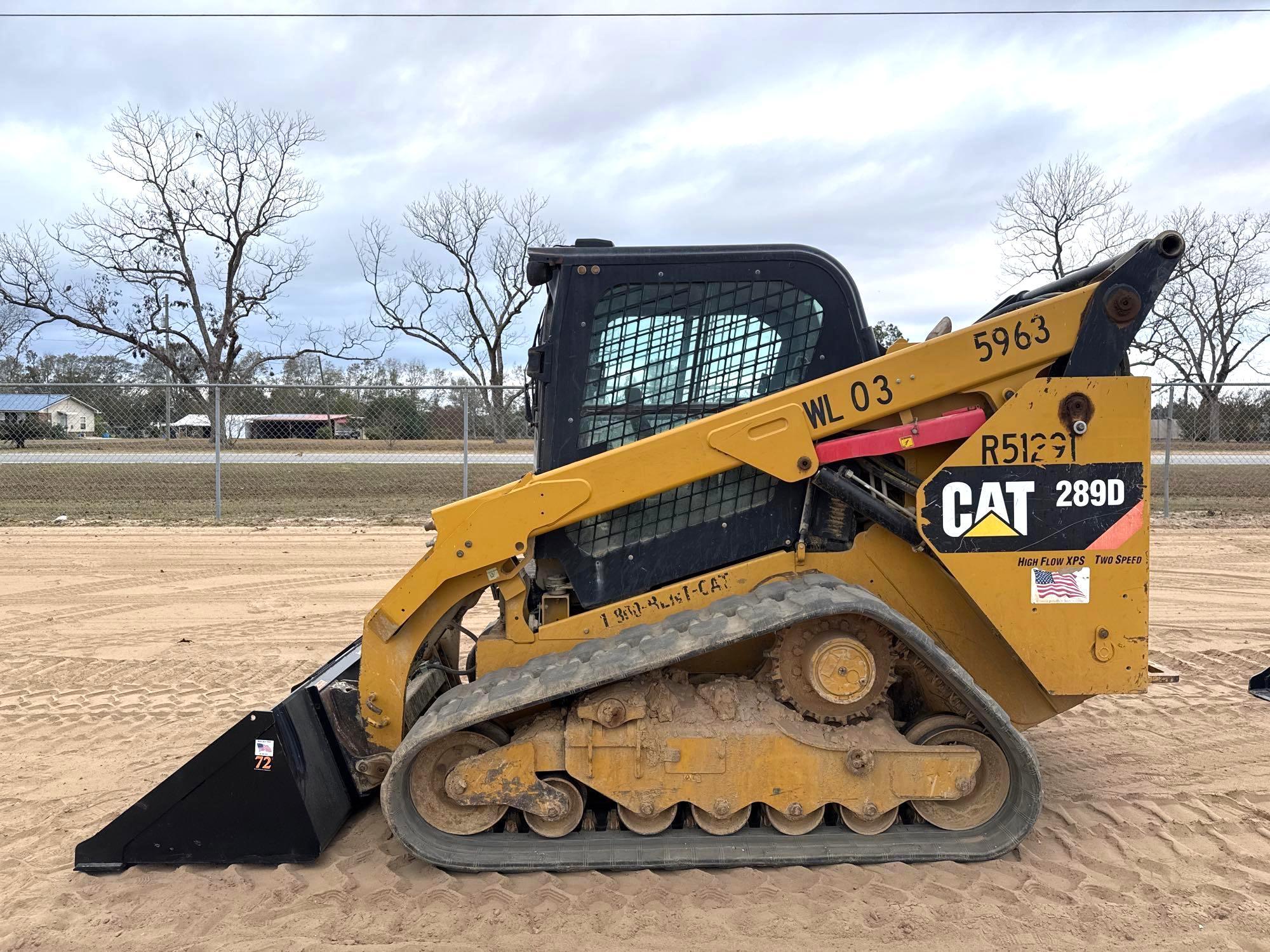 2016 CATERPILLAR 289D SKID STEER