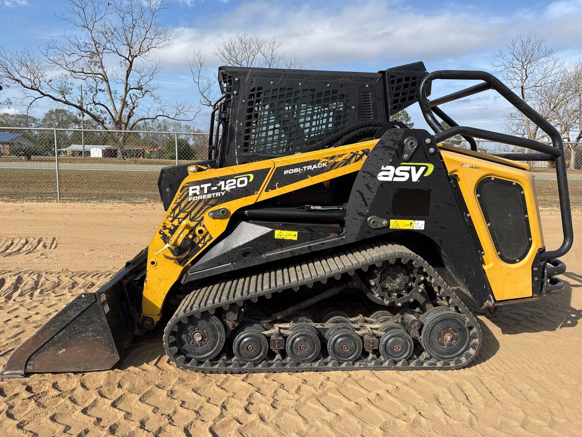 2020 ASV RT-120 FORESTRY SKID STEER