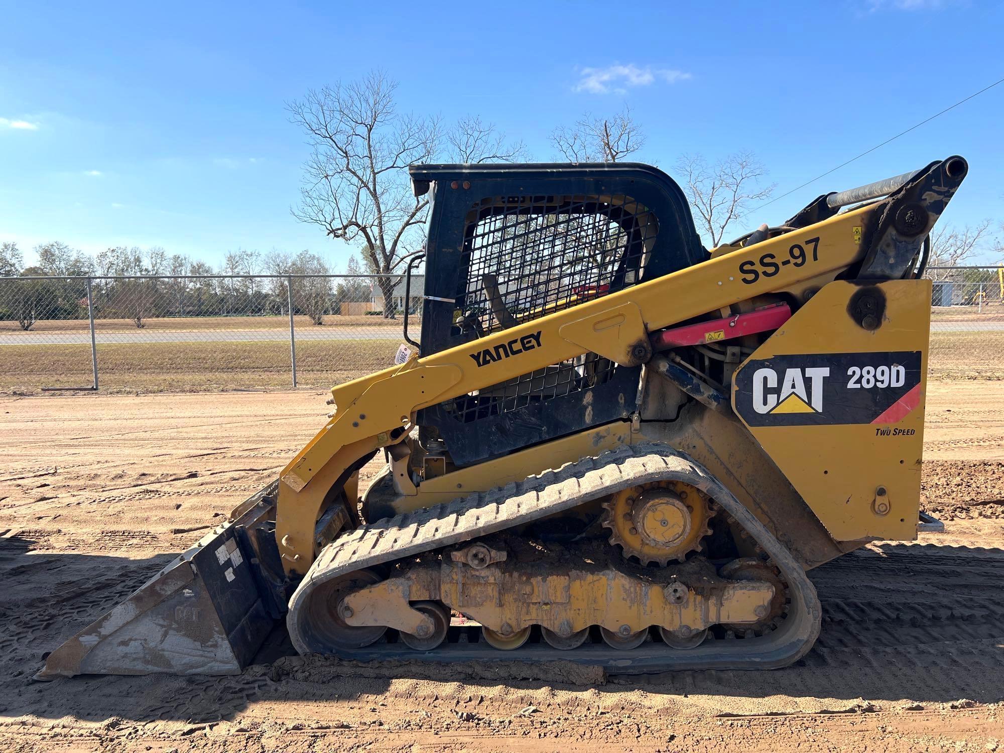 2019 CATERPILLAR 289D SKID STEER
