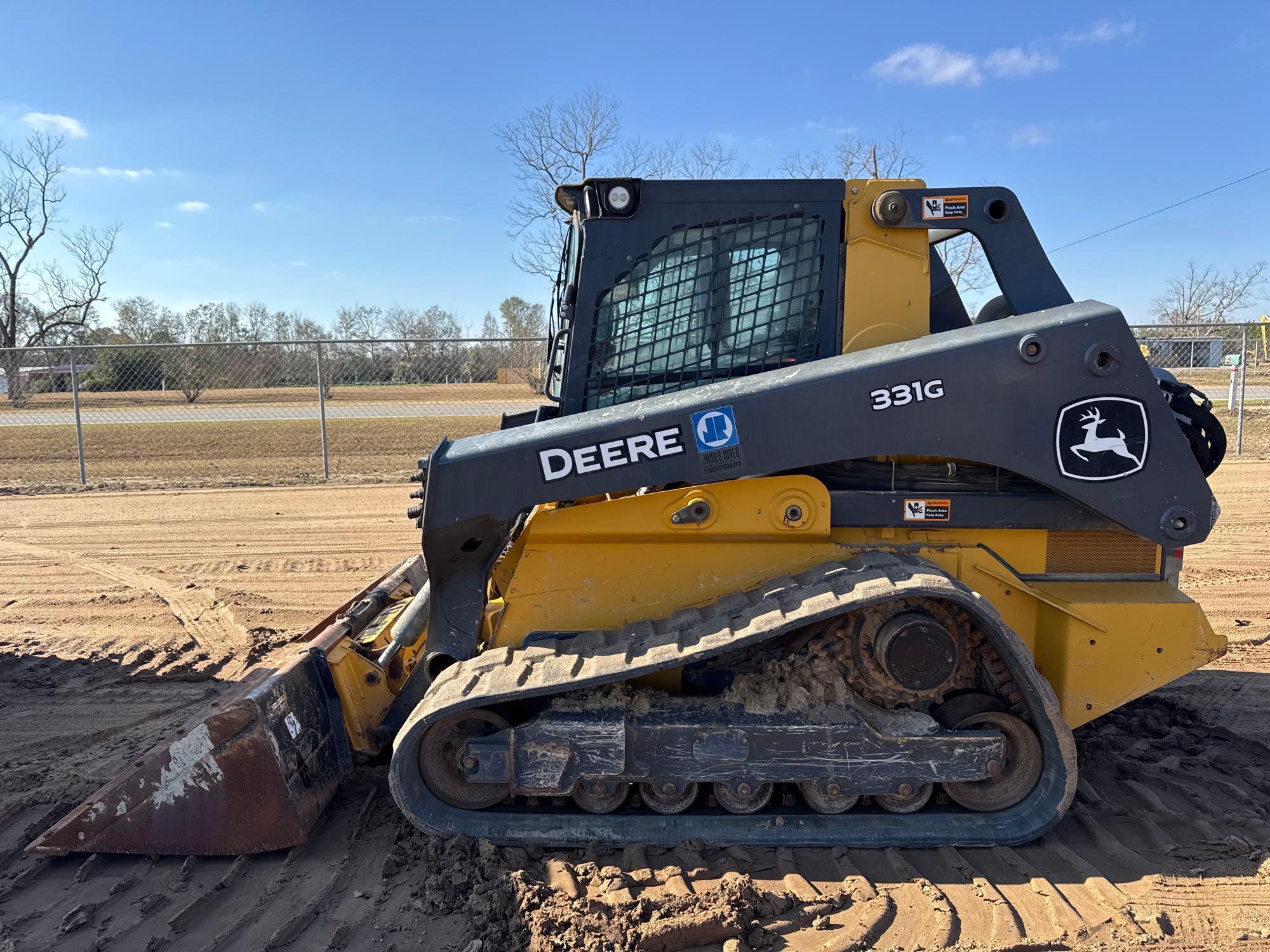 2021 JOHN DEERE 331G SKID STEER