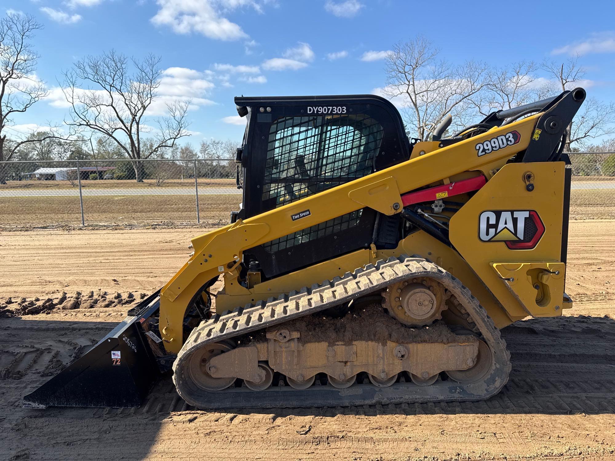 2022 CATERPILLAR 299D3 SKID STEER