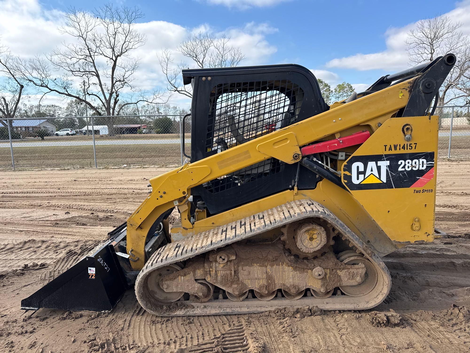 2019 CATERPILLAR 289D SKID STEER