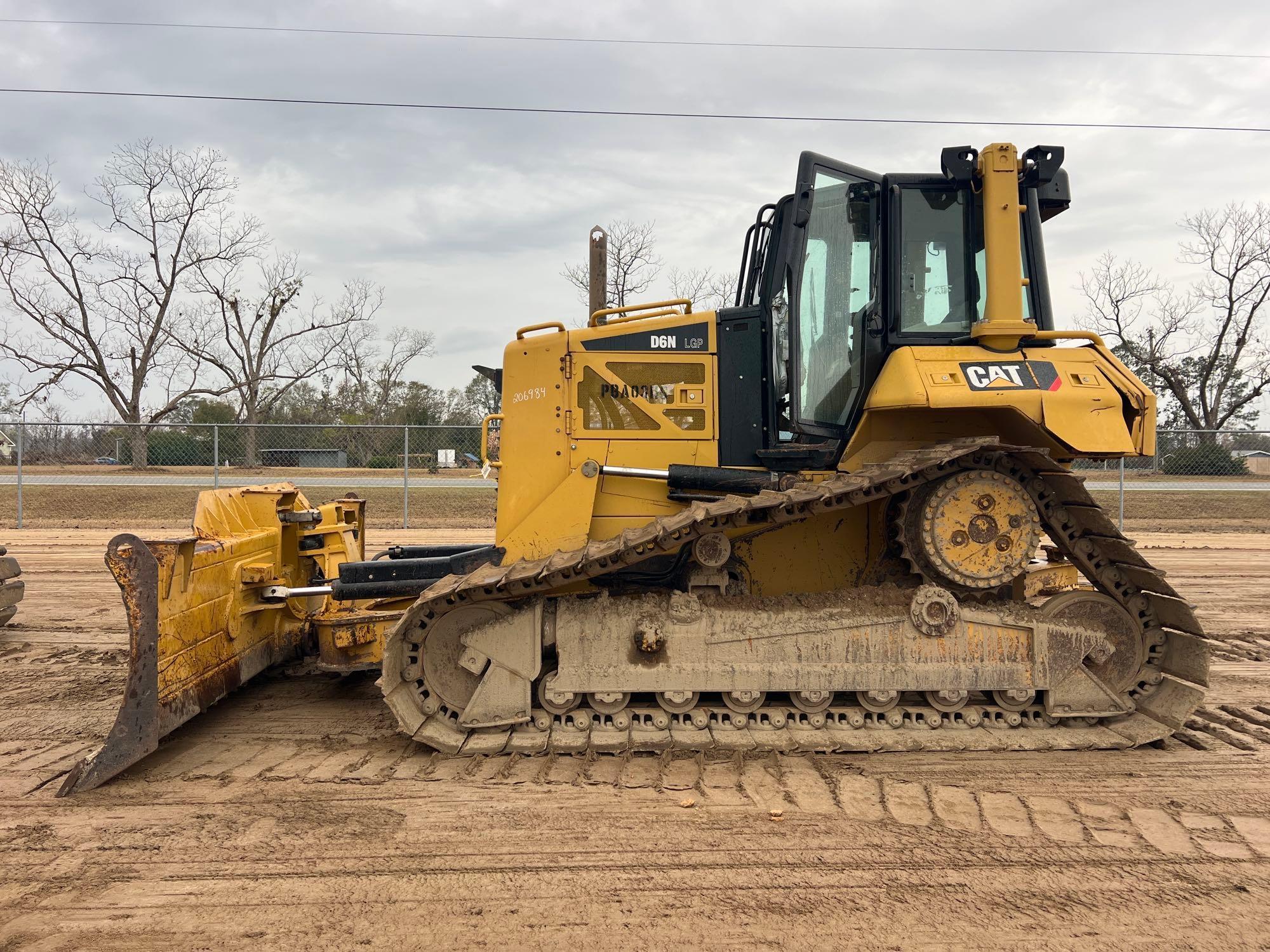 2015 CATERPILLAR D6N LGP HIGH TRACK CRAWLER DOZER