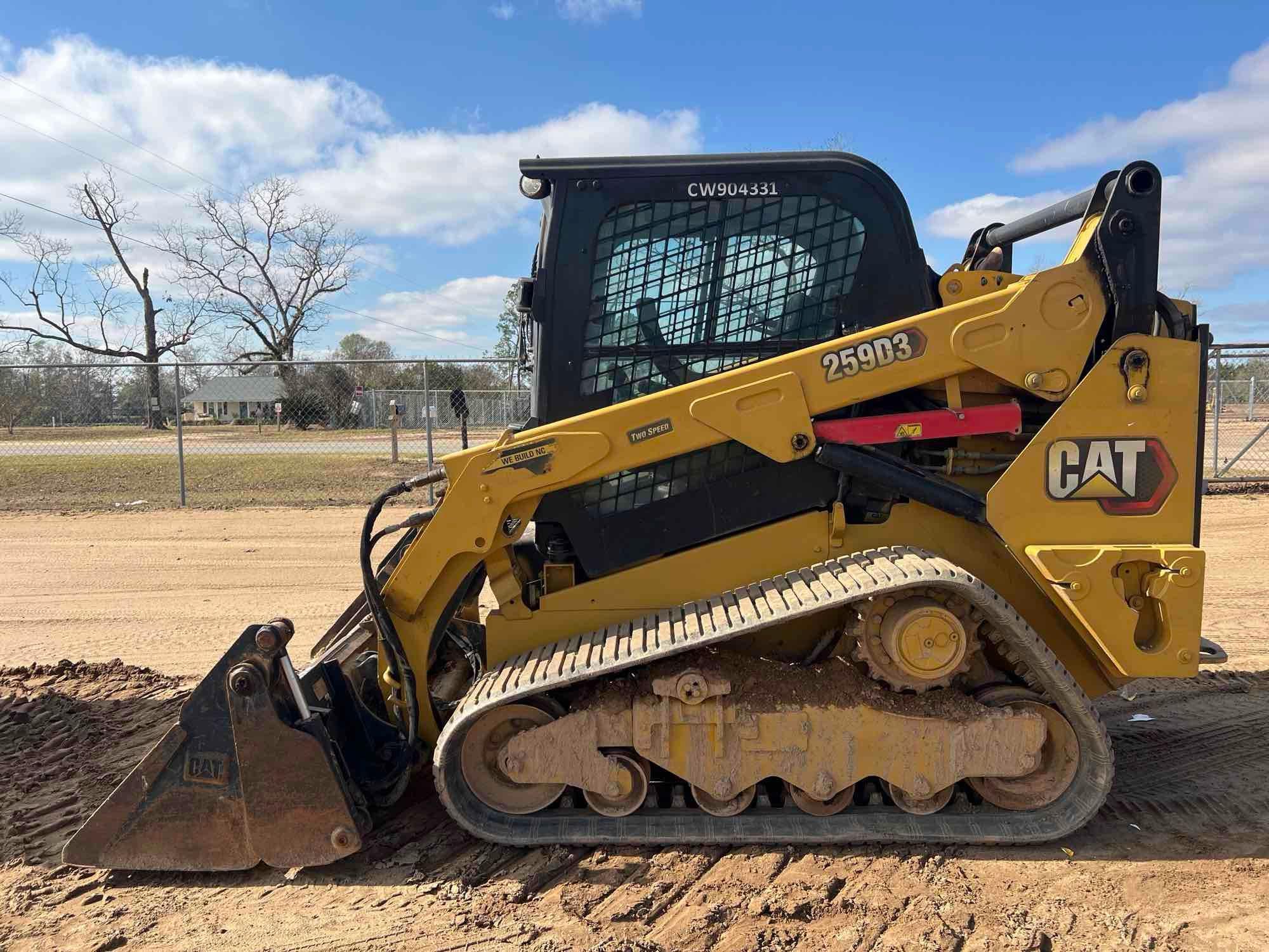 2020 CATERPILLAR 259D3 SKID STEER