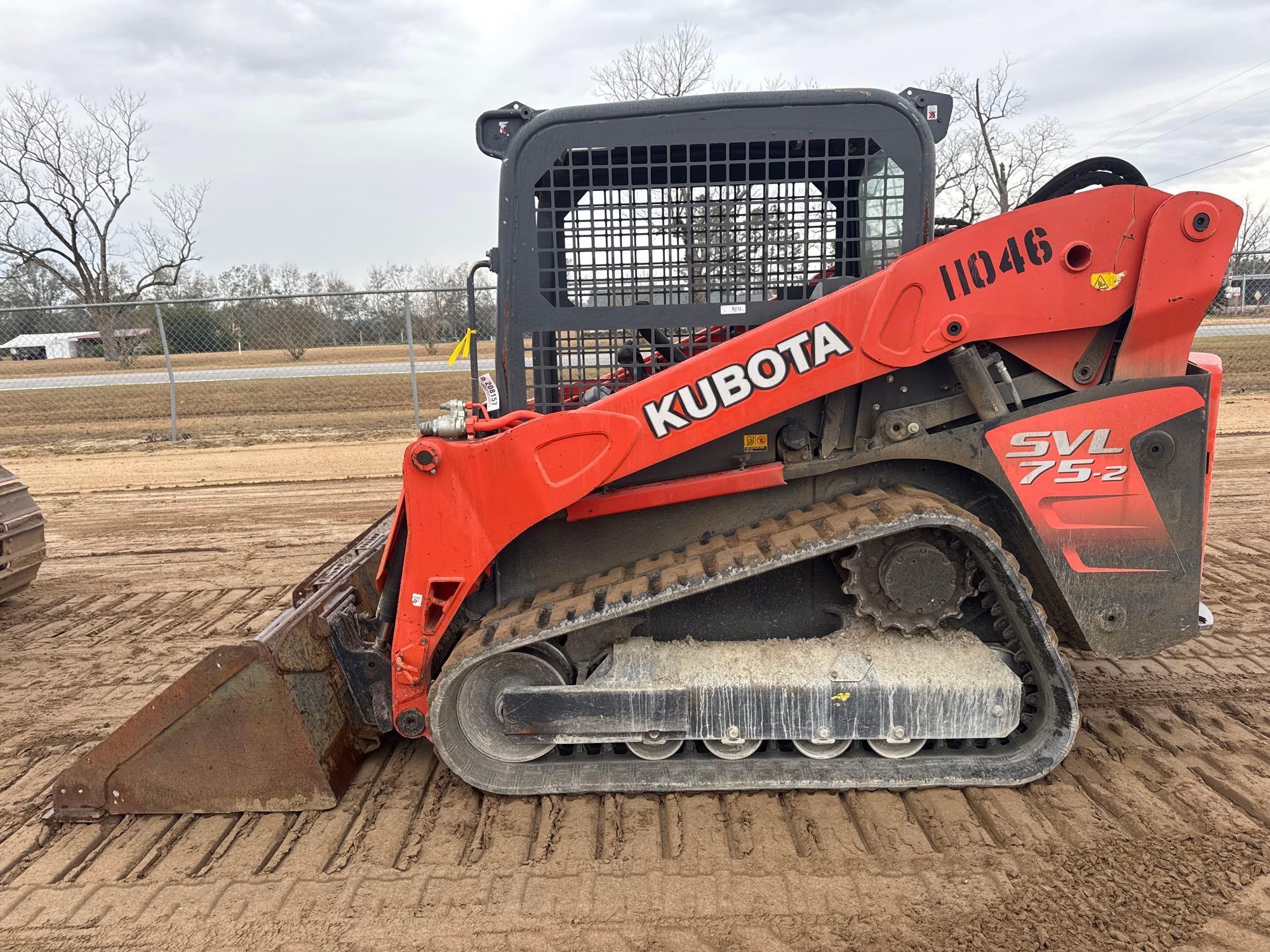 2019 KUBOTA SVL75-2 SKID STEER