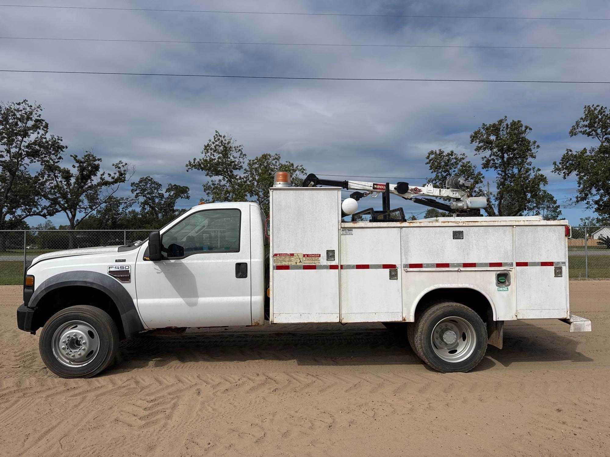 2010 FORD F550 XL SUPER DUTY SERVICE TRUCK