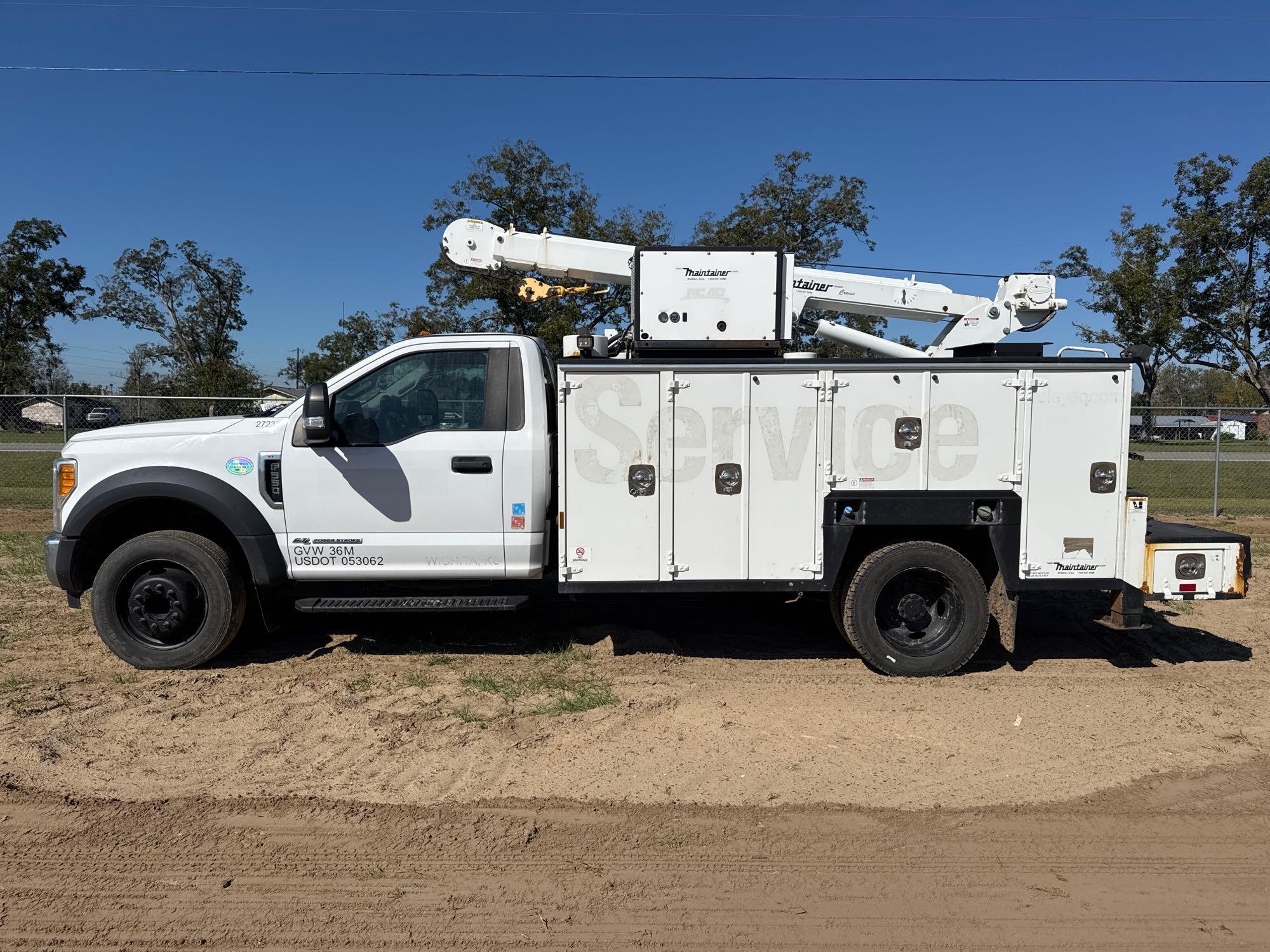 2017 FORD F550 XL SERVICE TRUCK