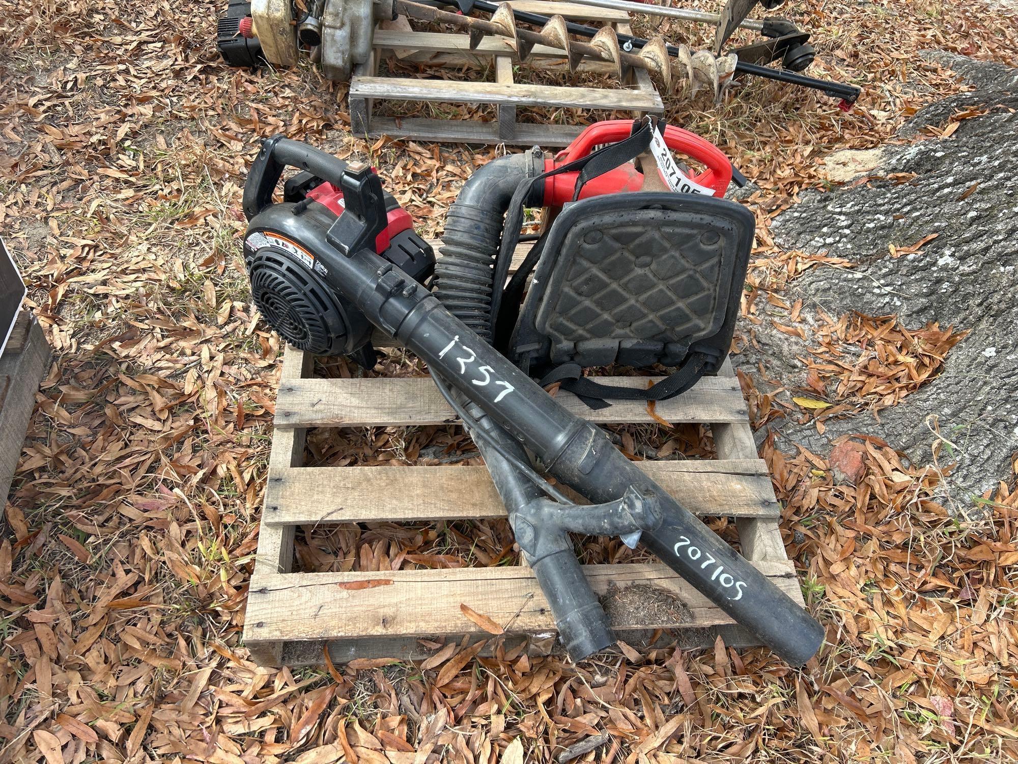 (2) HOMELITE BLOWERS