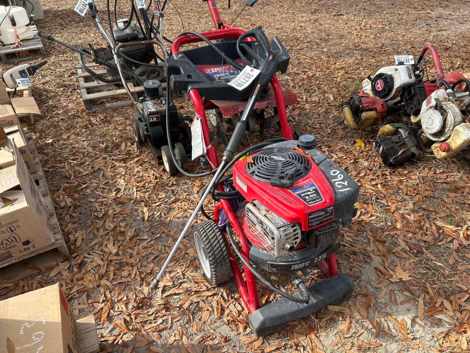 TROY BILT GAS POWERED POWER WASHER