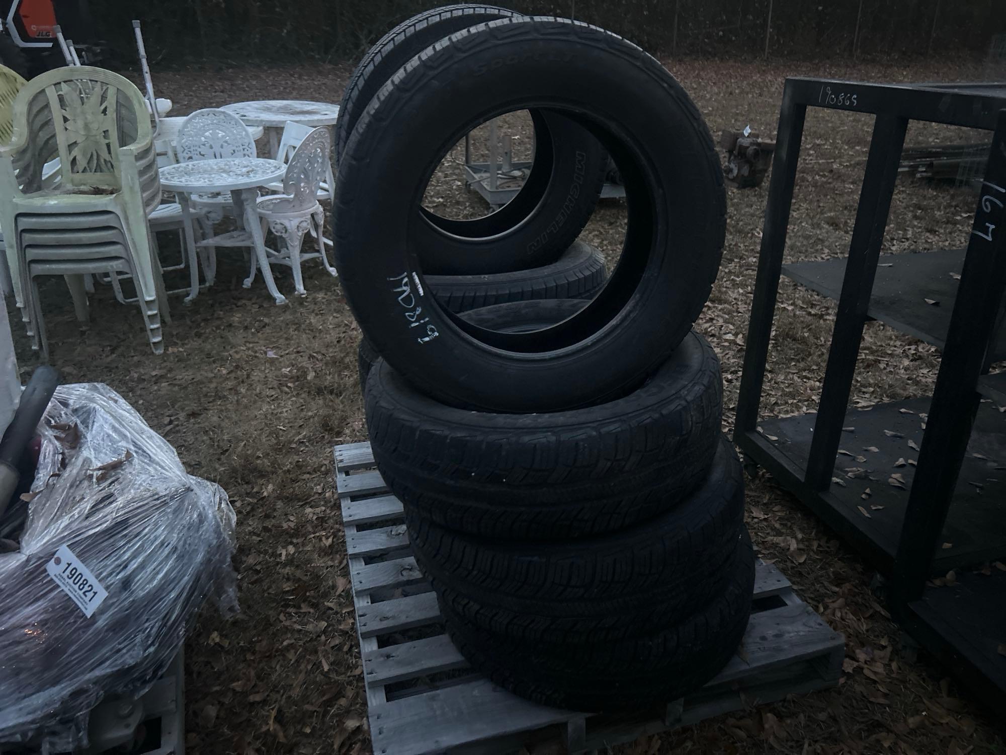 (4) 225/65R17 USED TIRES