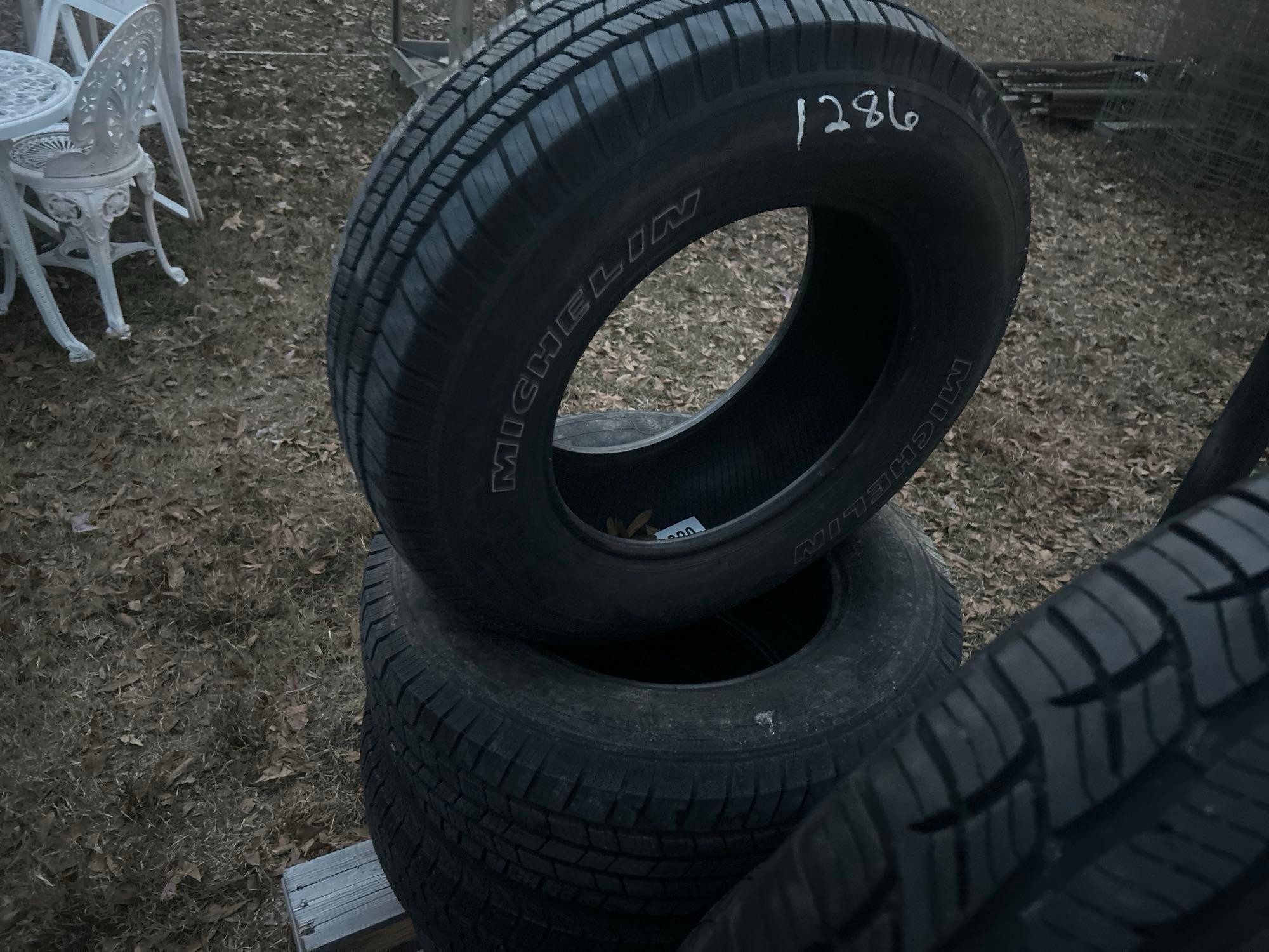 (4) 235/70R16 USED TIRES