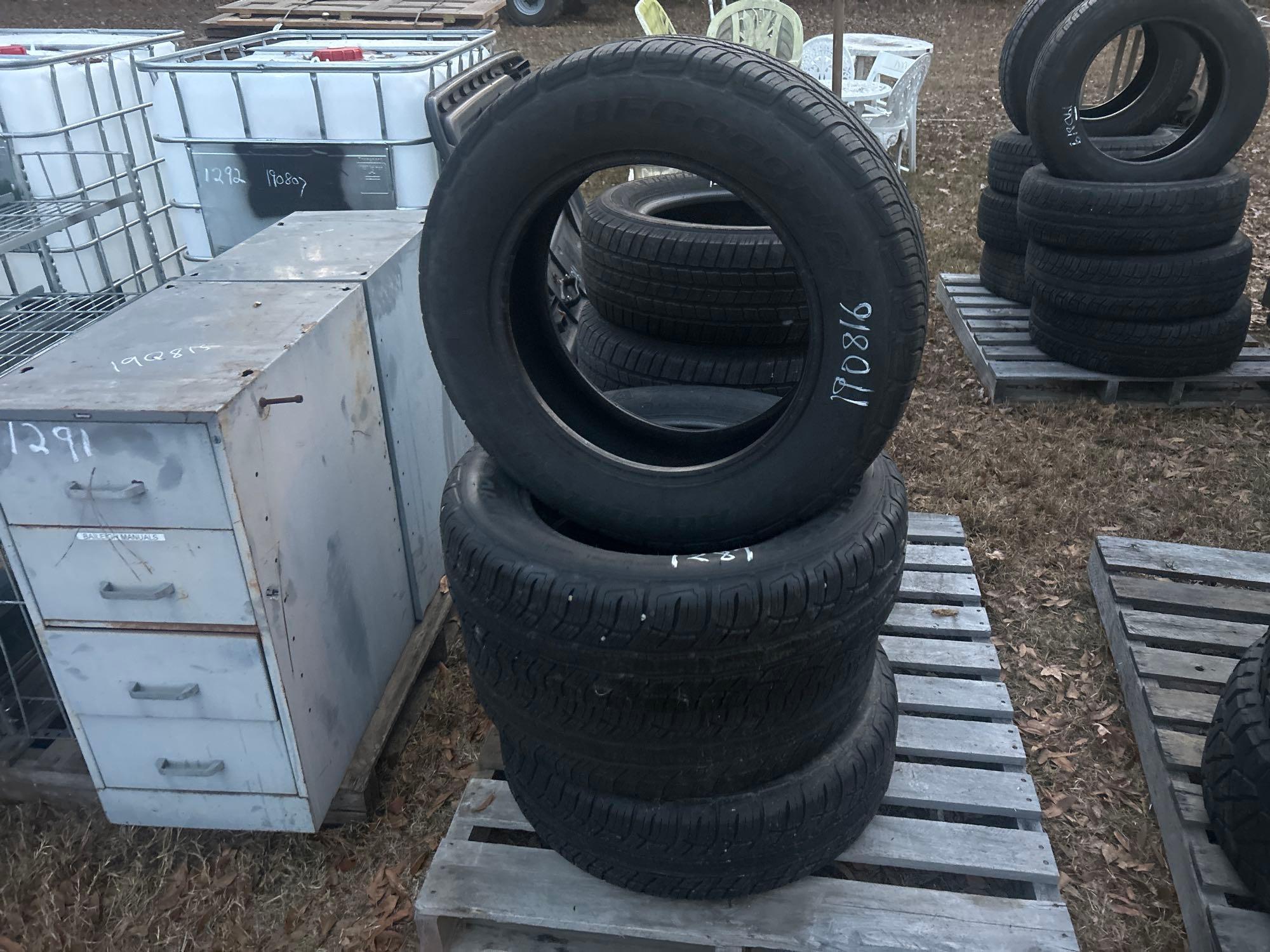 (4) 225/65R17 USED TIRES
