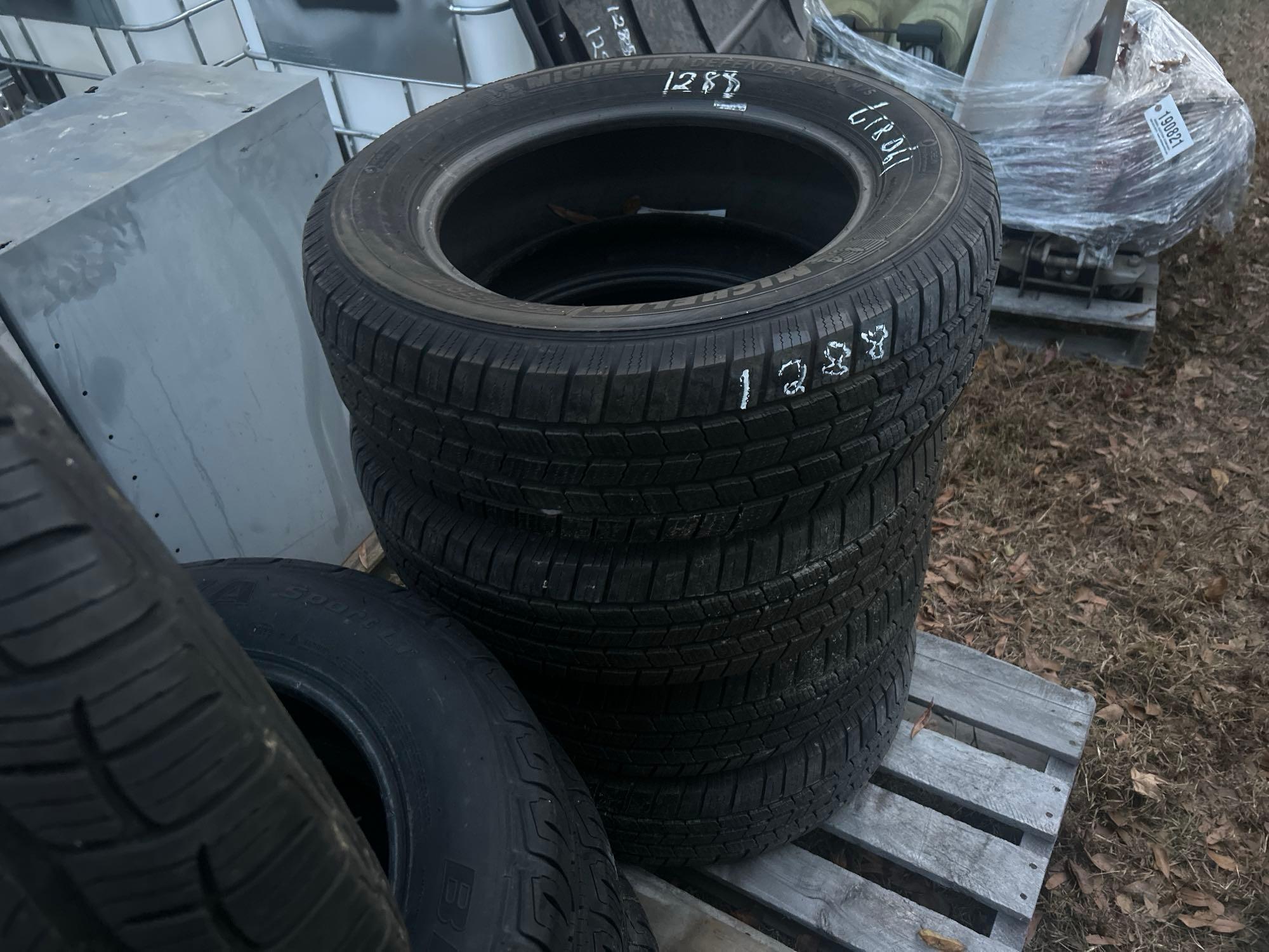 (4) 225/65R17 USED TIRES