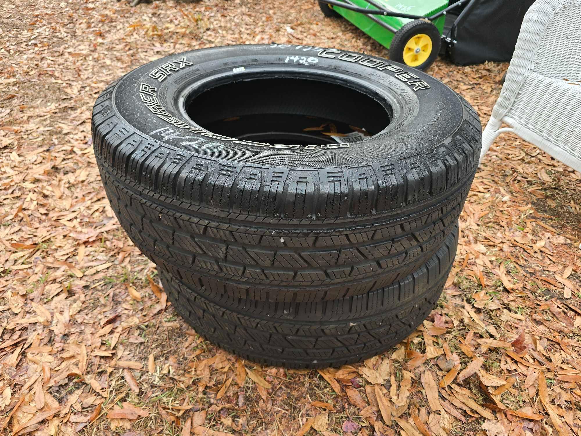 (2) COOPER 265/70R17 TIRES