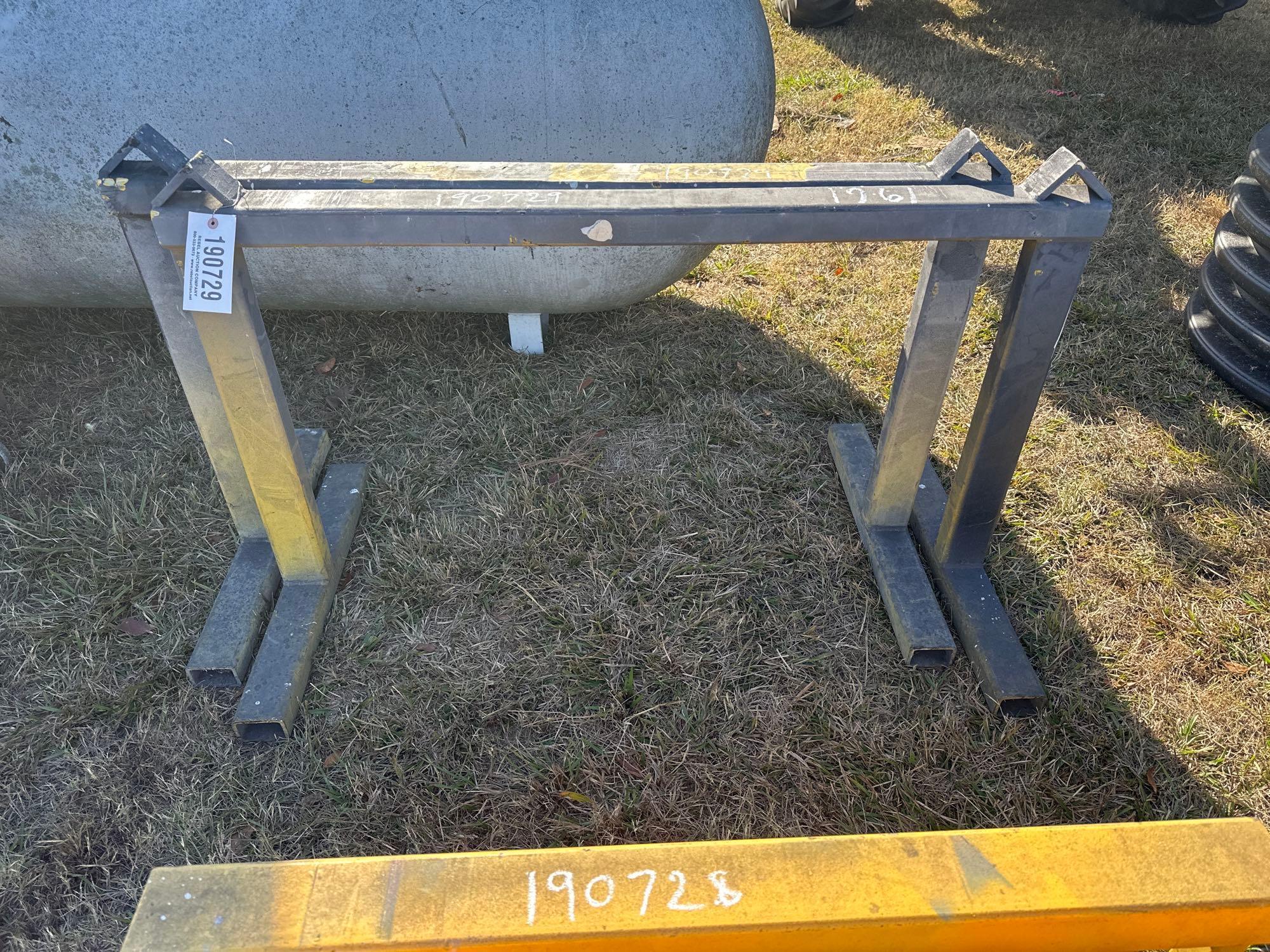 (2) METAL WELDING STANDS