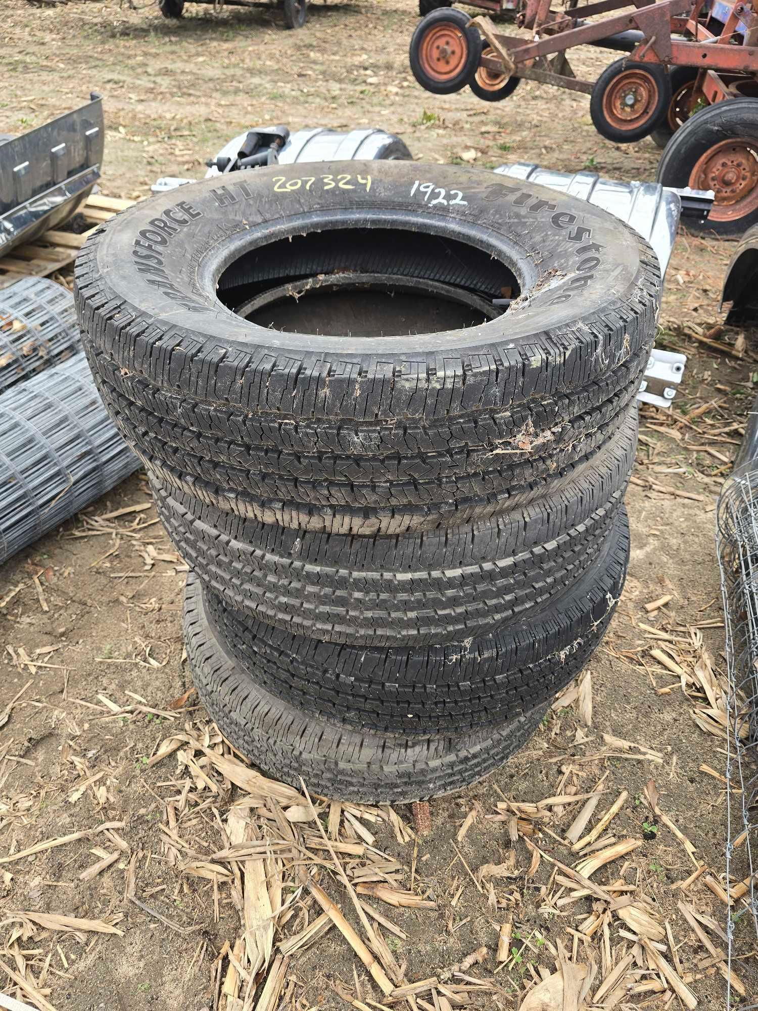 (4) 275/70/18 TIRES