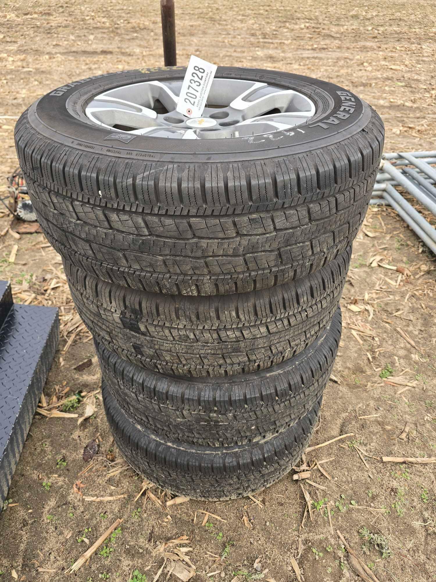 255/65R17 TIRES & RIMS