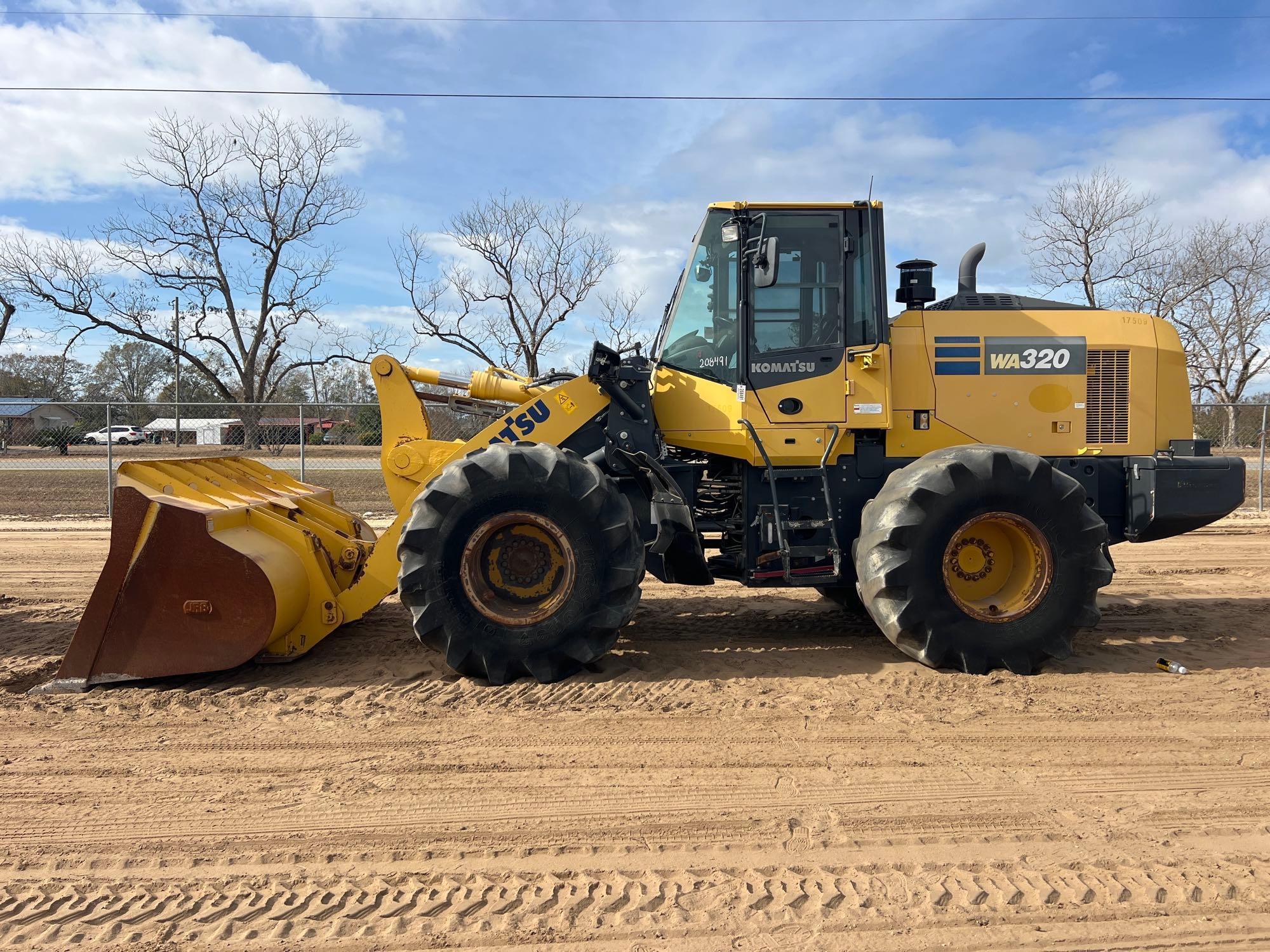 2018 KOMATSU WA320-8 WHEEL LOADER