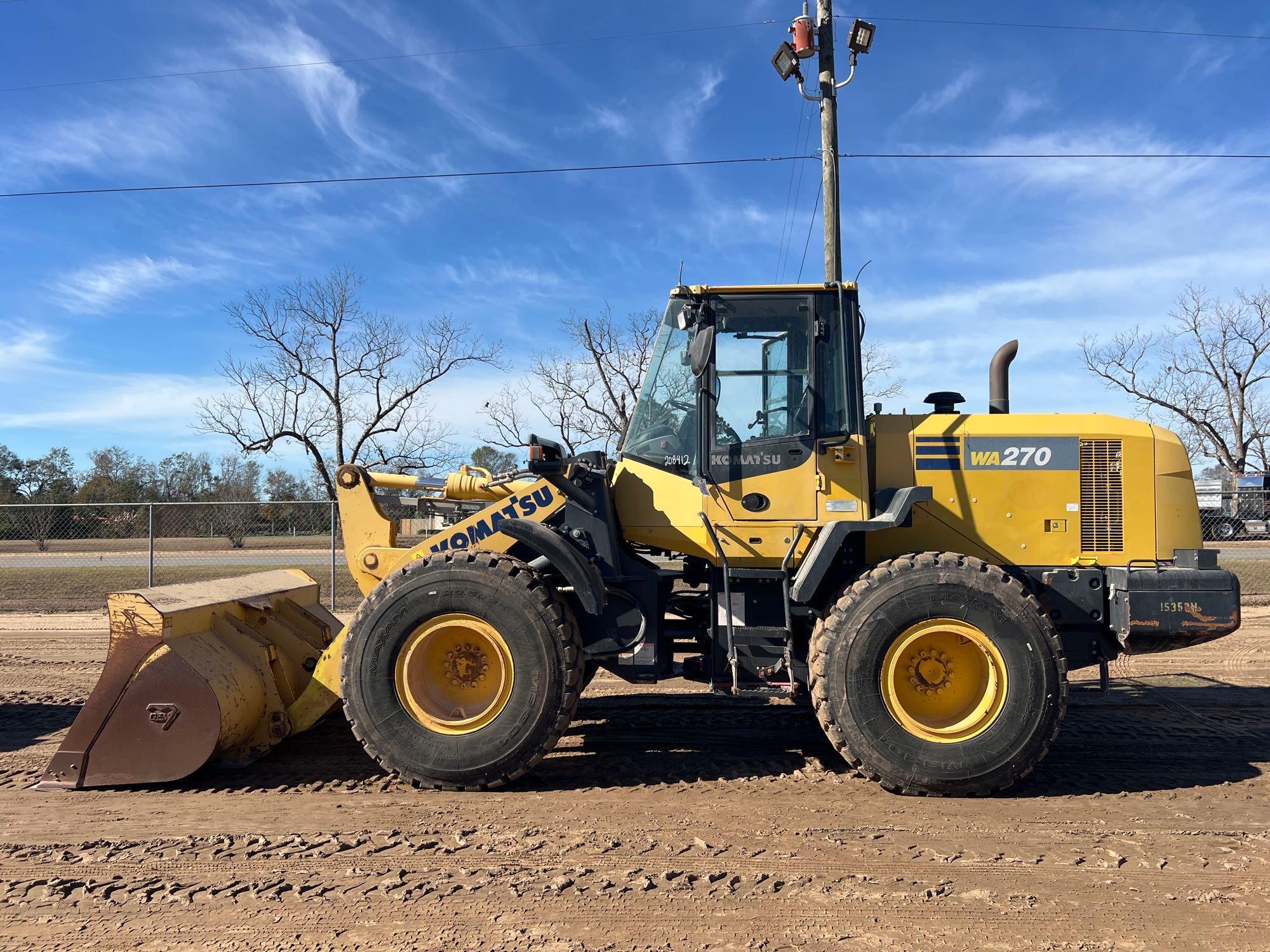 2015 KOMATSU WA270-7 WHEEL LOADER