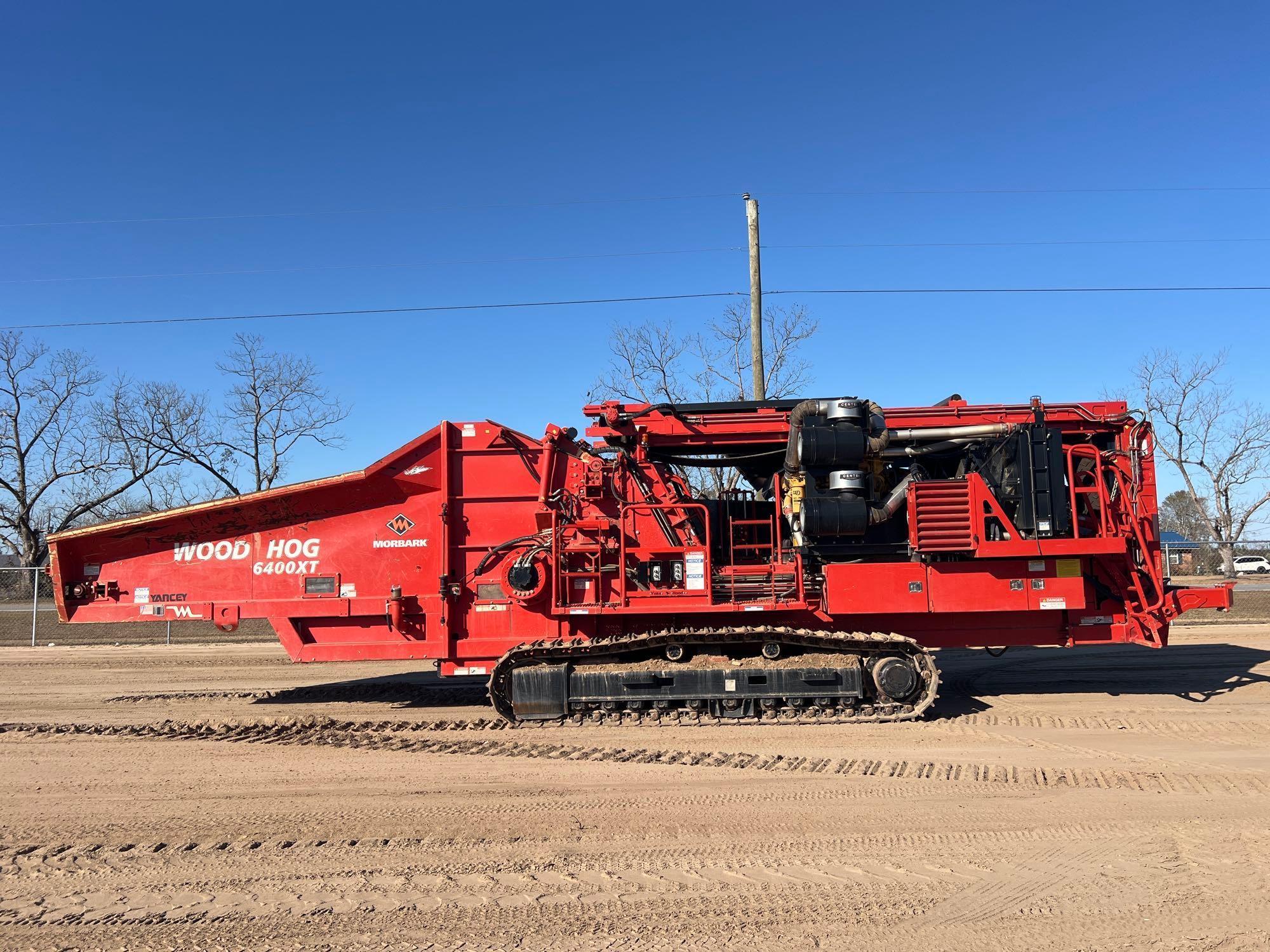 2023 MORBARK WOOD HOG 6400XT HORIZONTAL GRINDER
