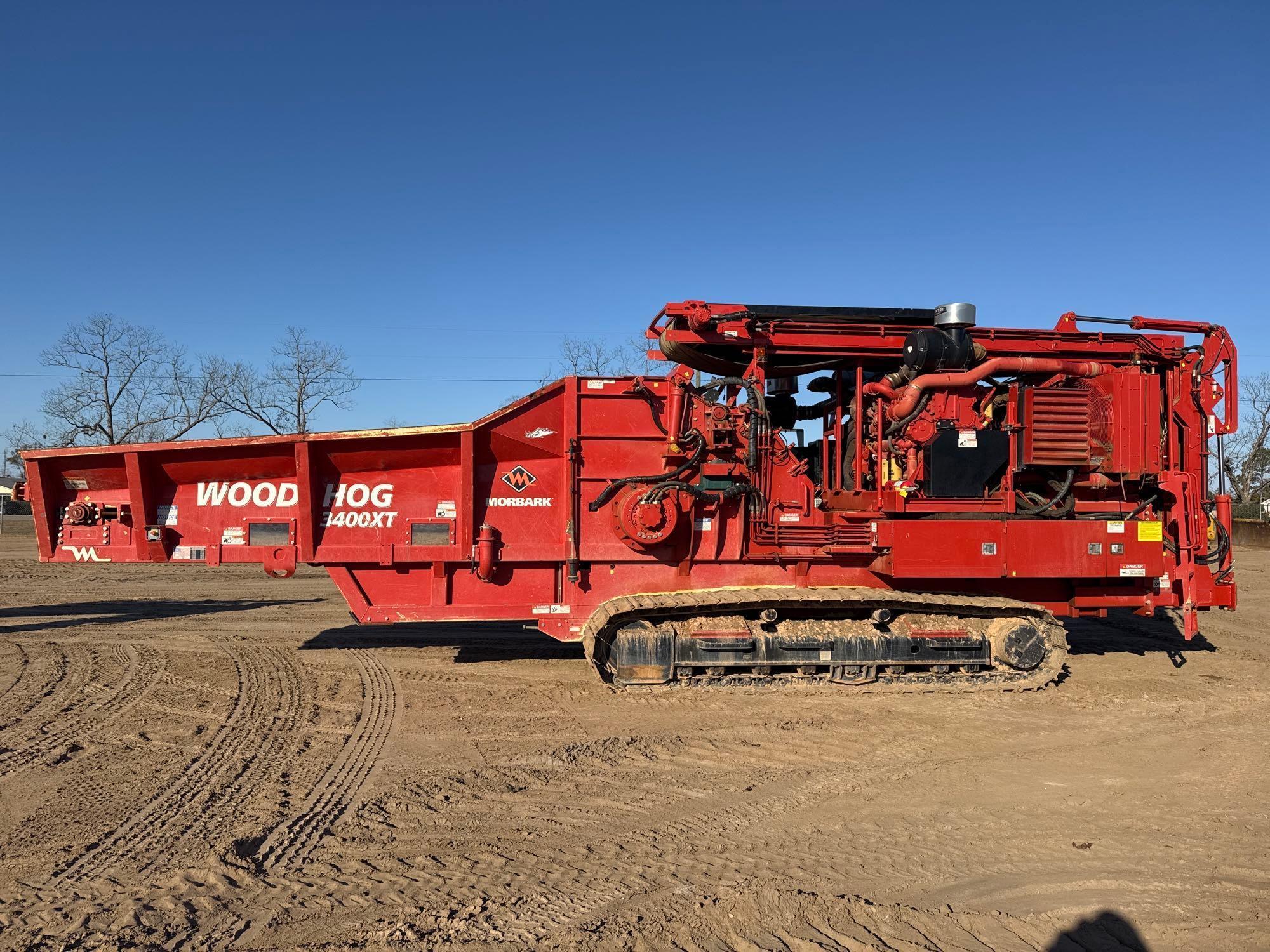 2023 MORBARK WOOD HOG 3400 XT HORIZONTAL GRINDER