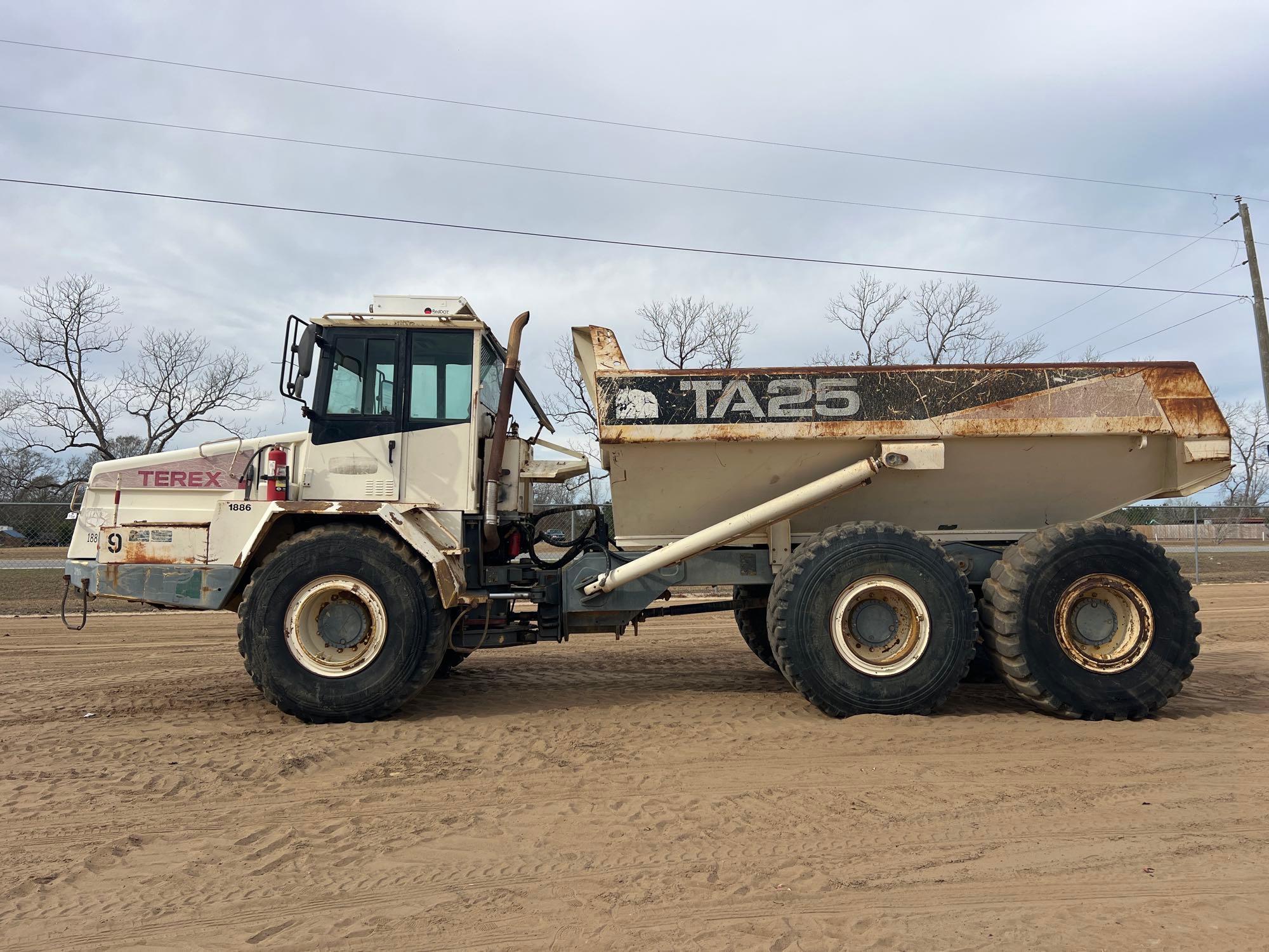 2002 TEREX TA25 OFF ROAD DUMP TRUCK