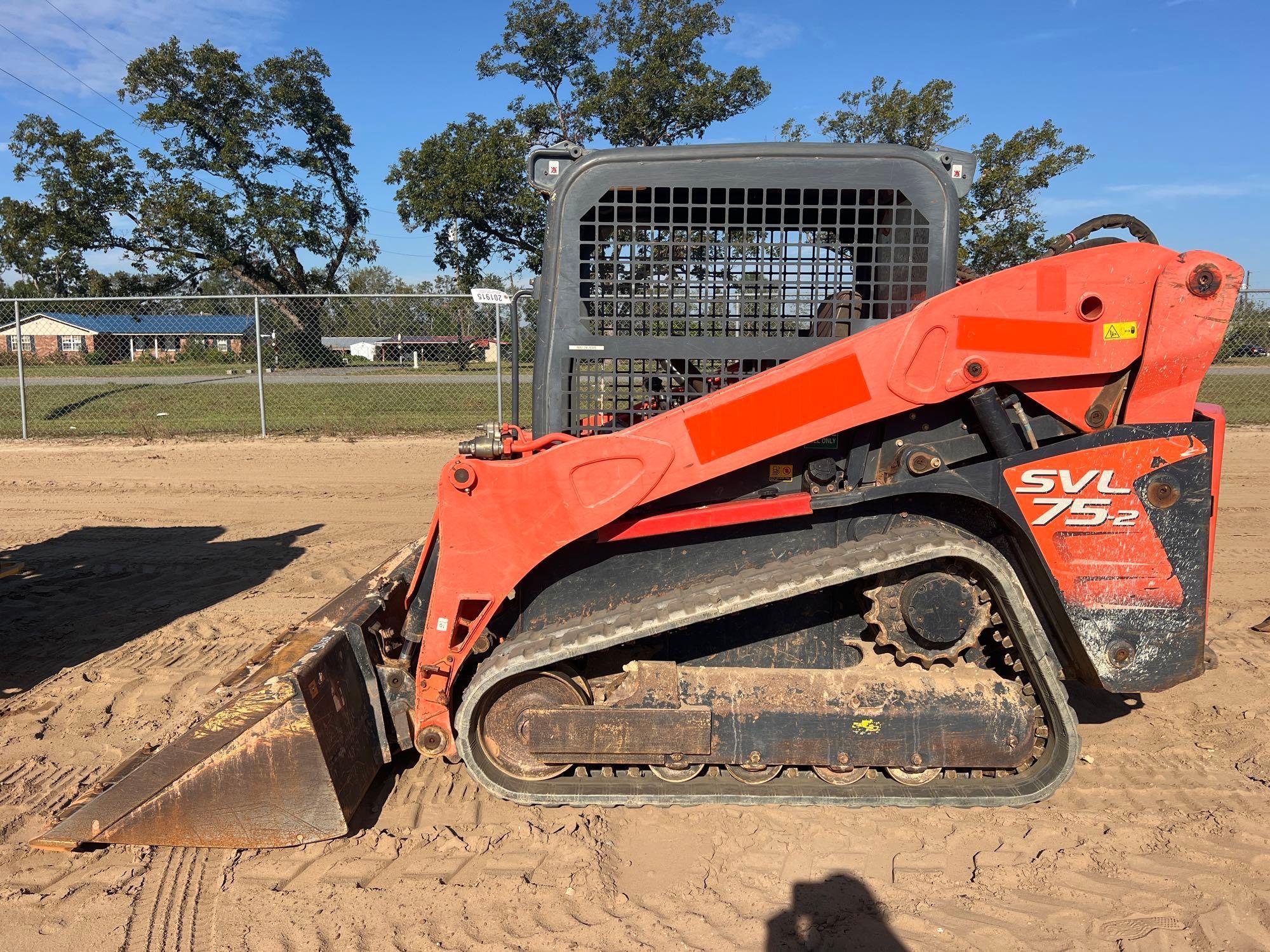 2019 KUBOTA SVL75-2 SKID STEER
