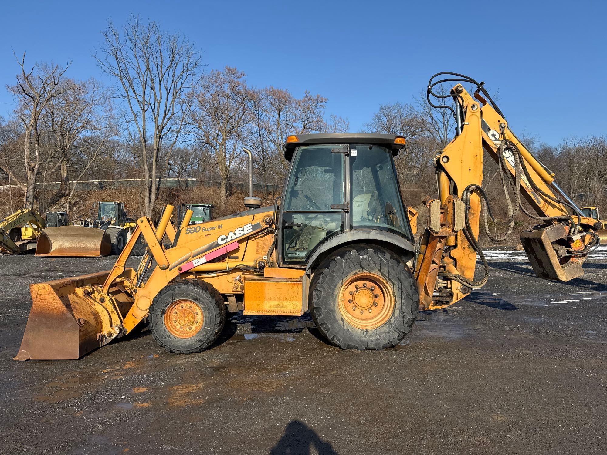 2003 CASE 590 SUPER M BACKHOE