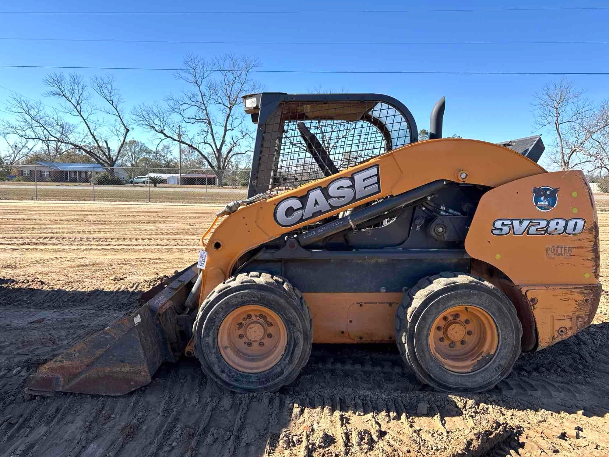 2015 CASE SV280 SKID STEER