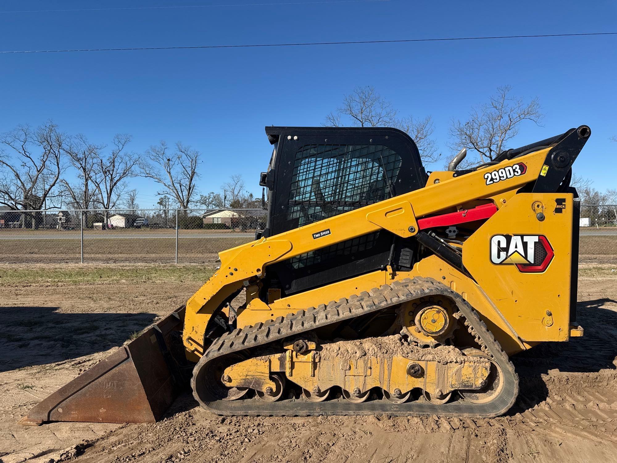 2021 CATERPILLAR 299D3 SKID STEER