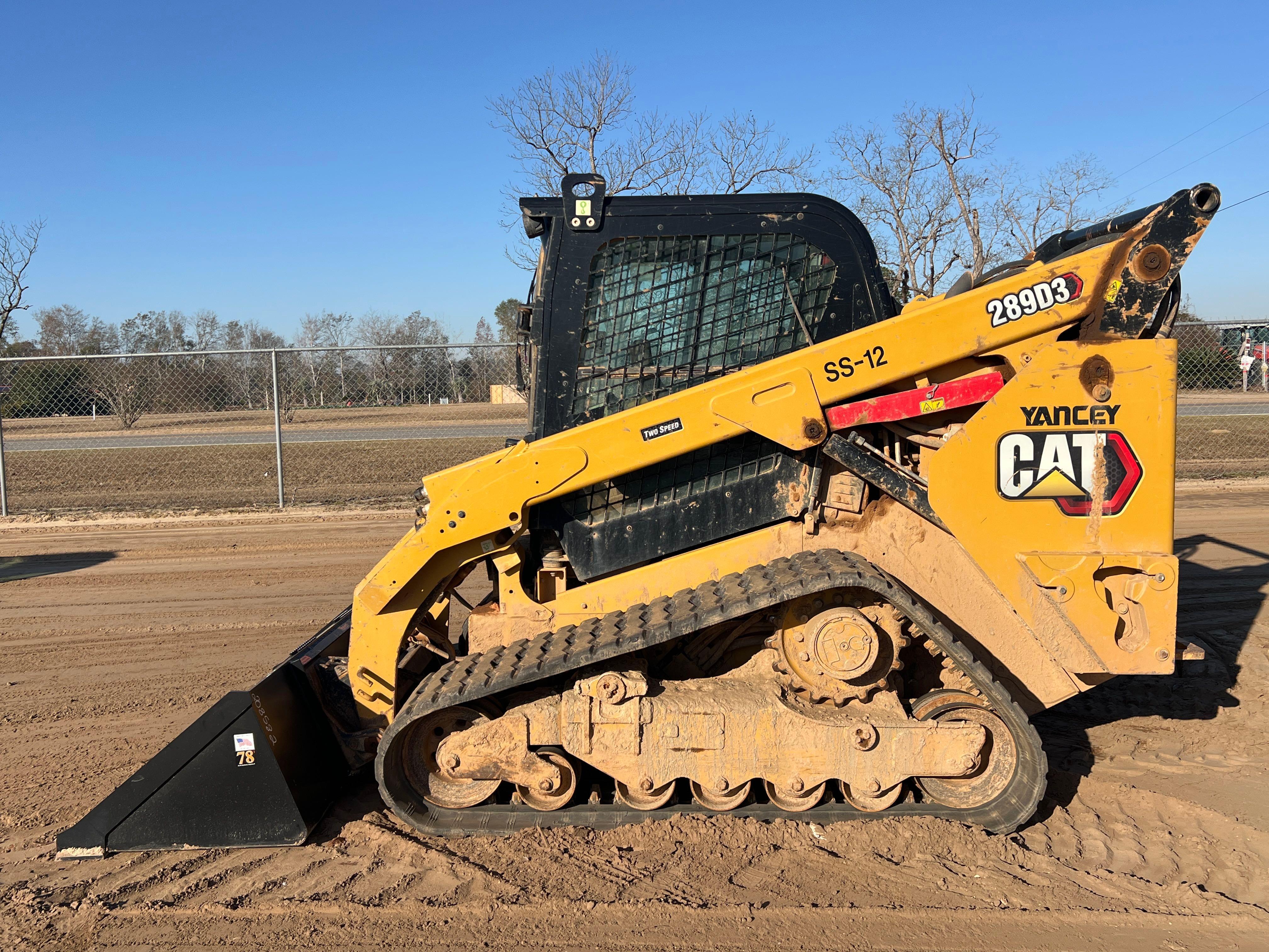 2022 CATERPILLAR 289D3 SKID STEER