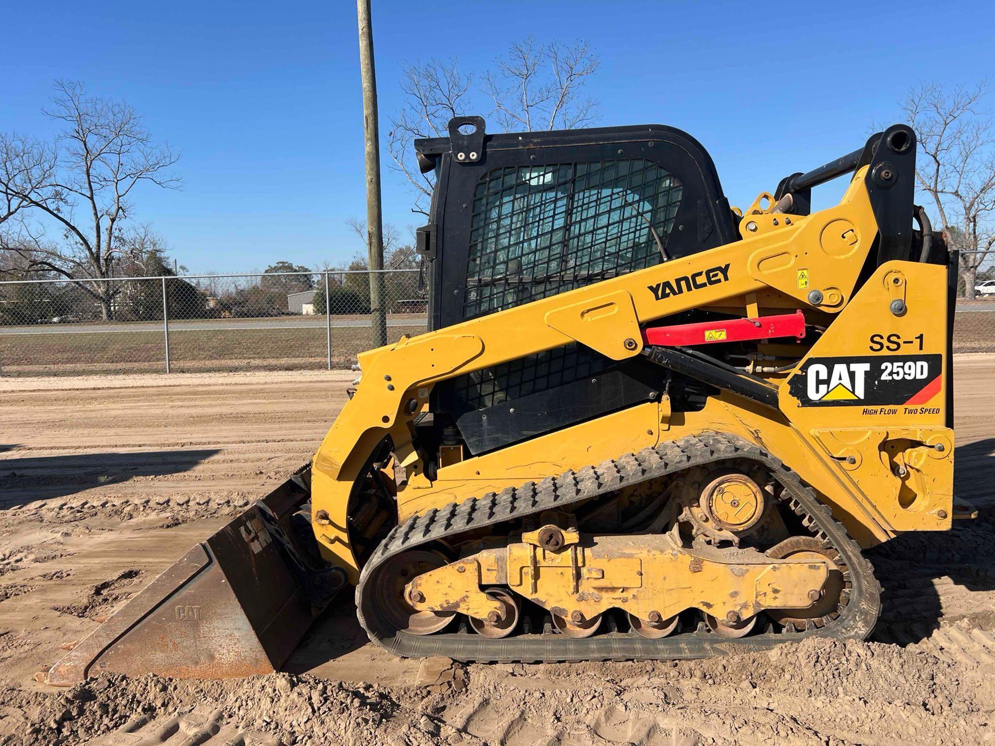2019 CATERPILLAR 259D SKID STEER