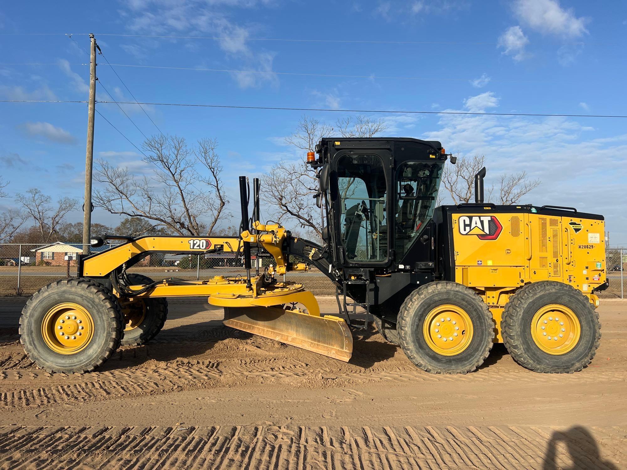 2023 CATERPILLAR 120 MOTORGRADER