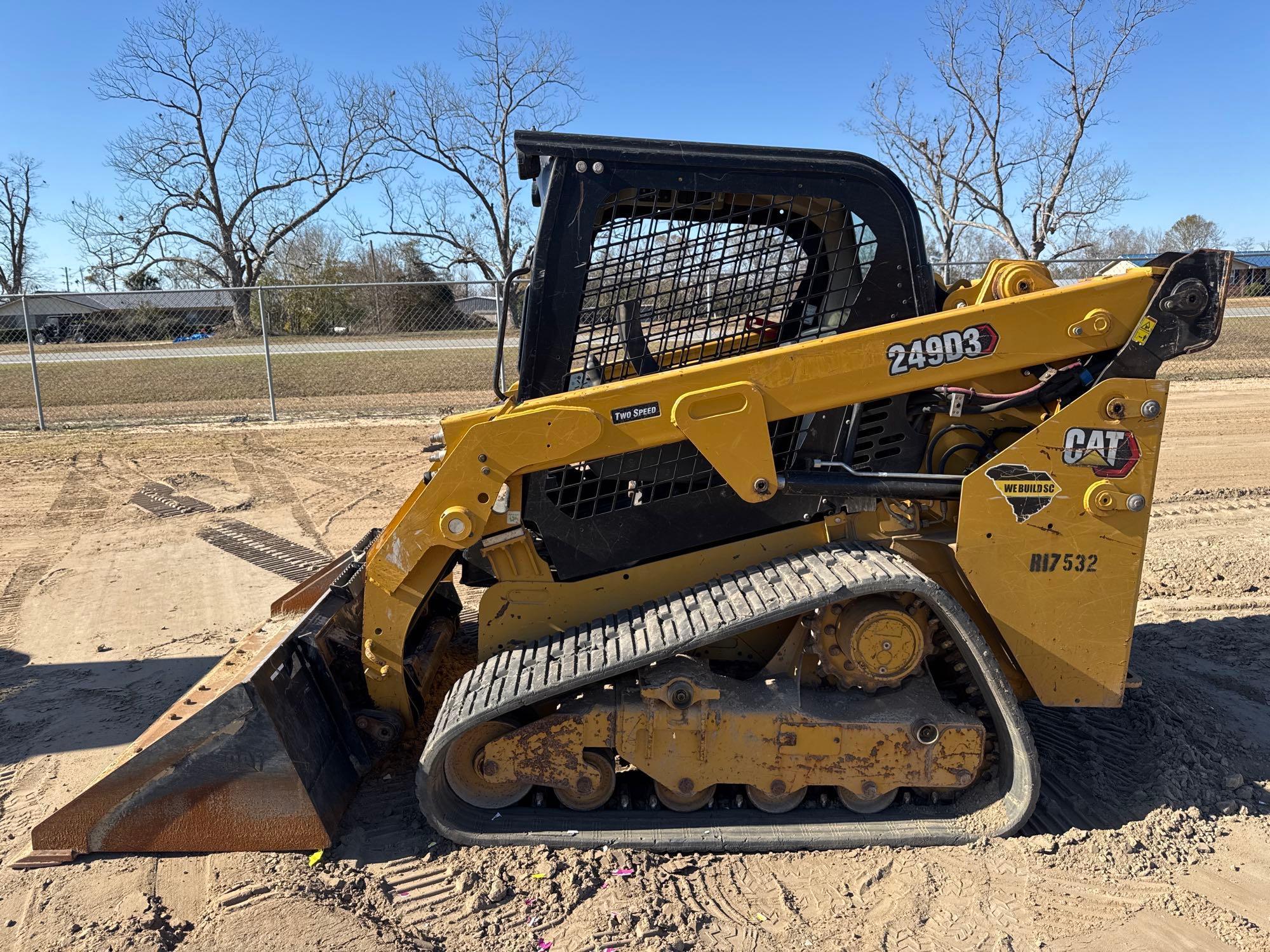 2022 CATERPILLAR 249D3 SKID STEER