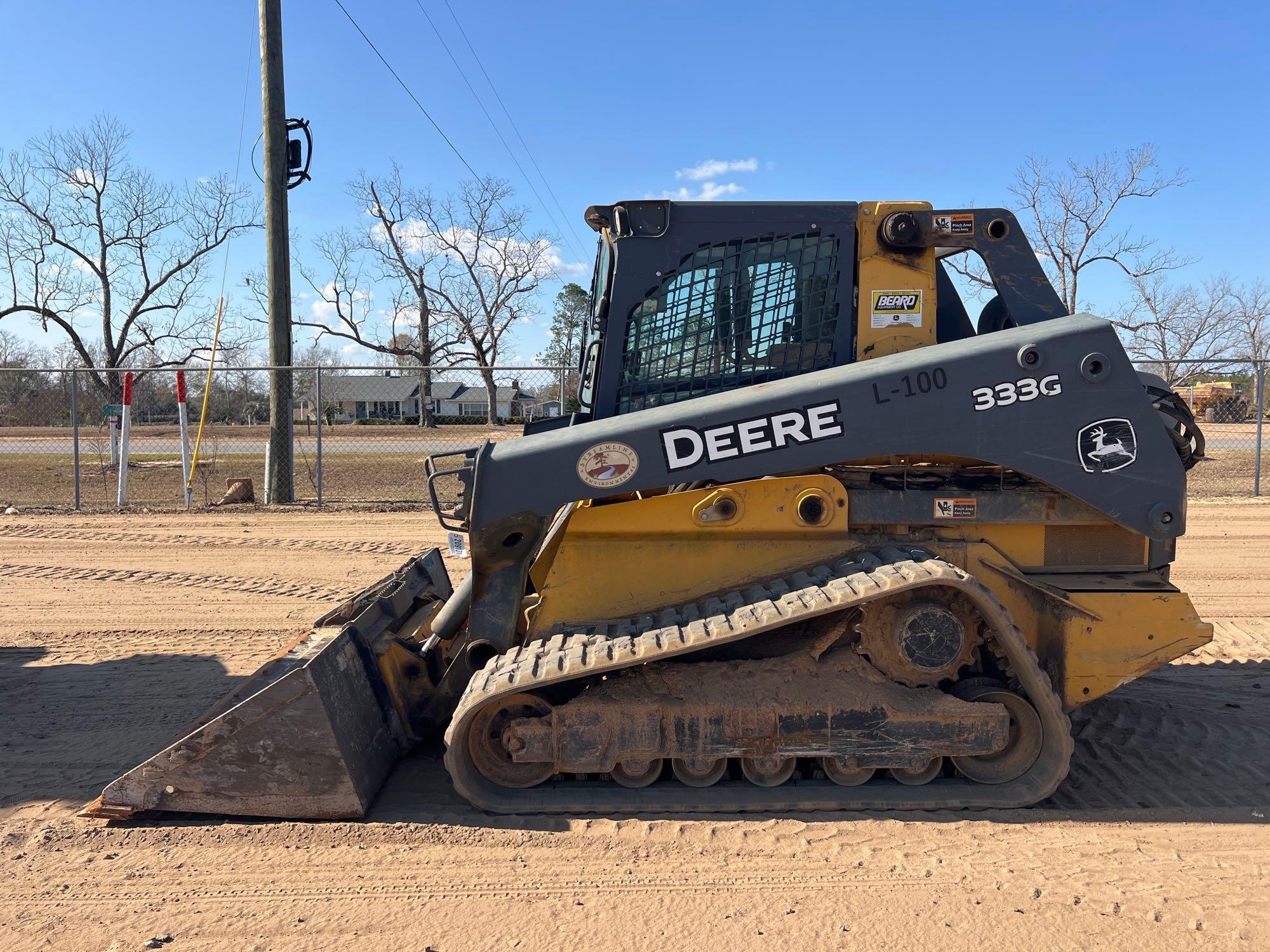 2018 JOHN DEERE 333G SKID STEER