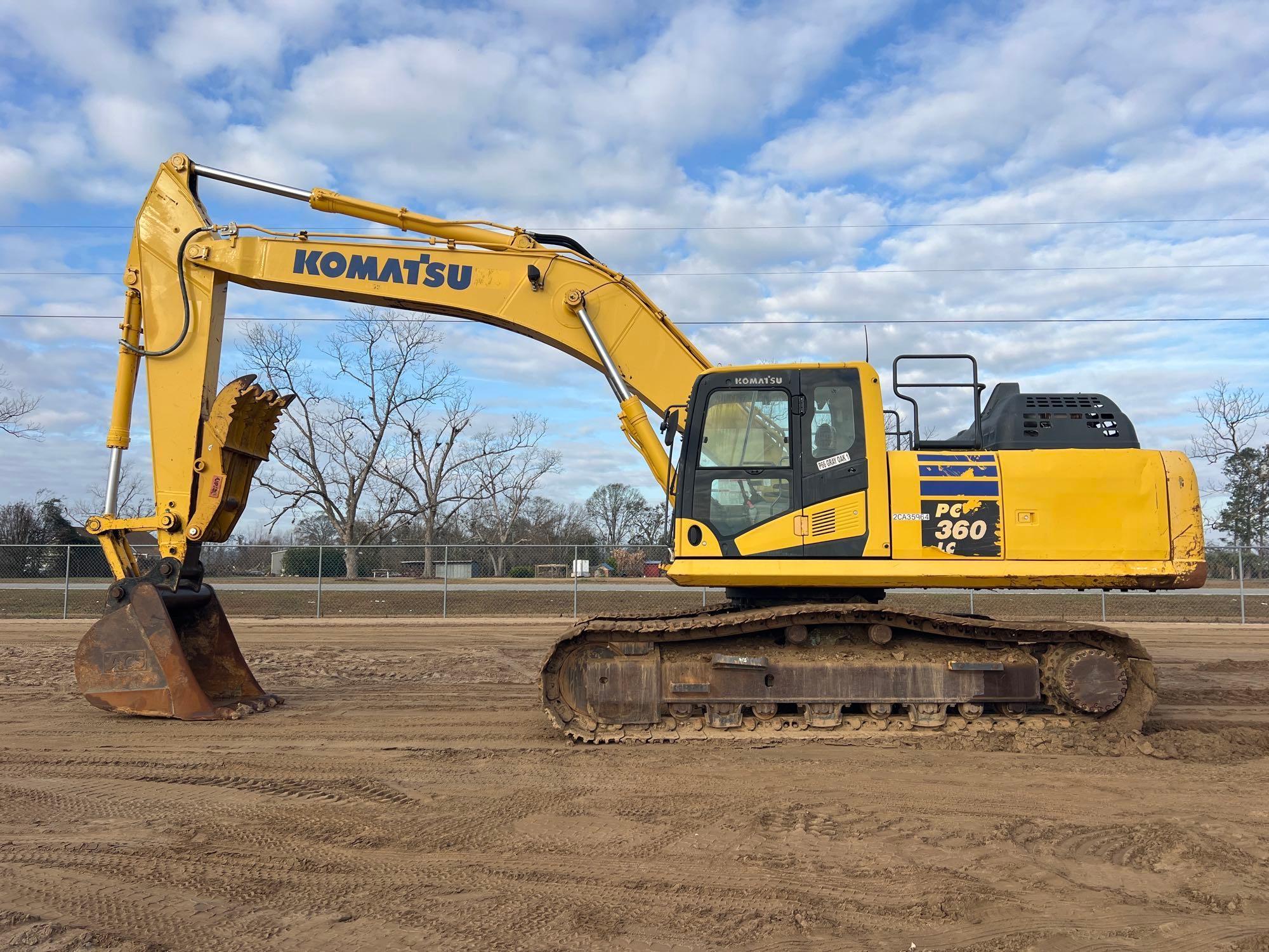 2017 KOMATSU PC360LC-11 EXCAVATOR