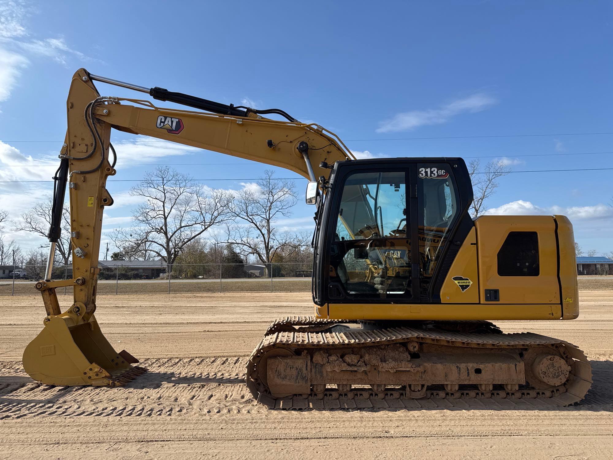 2021 CATERPILLAR 313GC EXCAVATOR