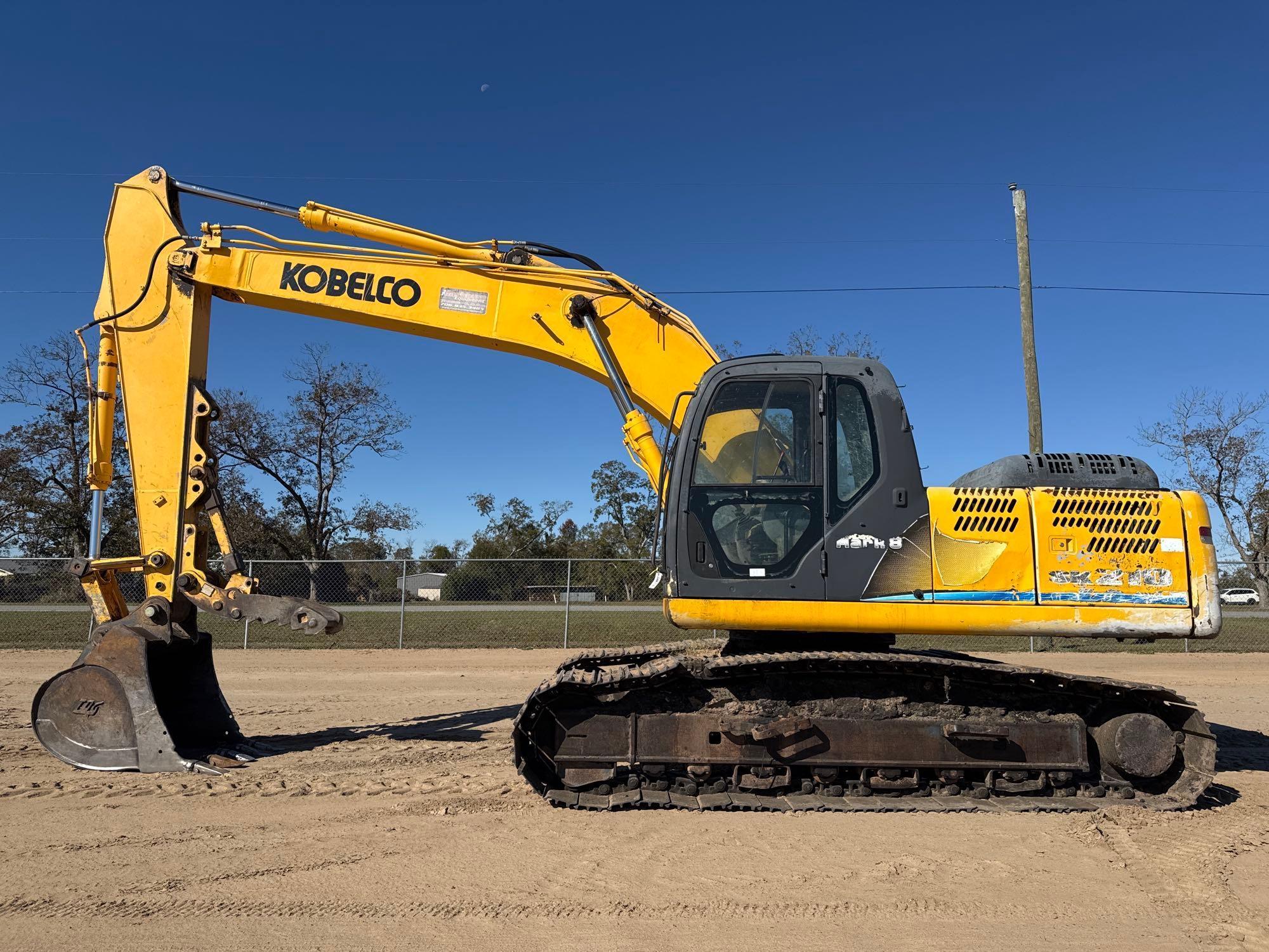 2008 KOBELCO SK210LC EXCAVATOR