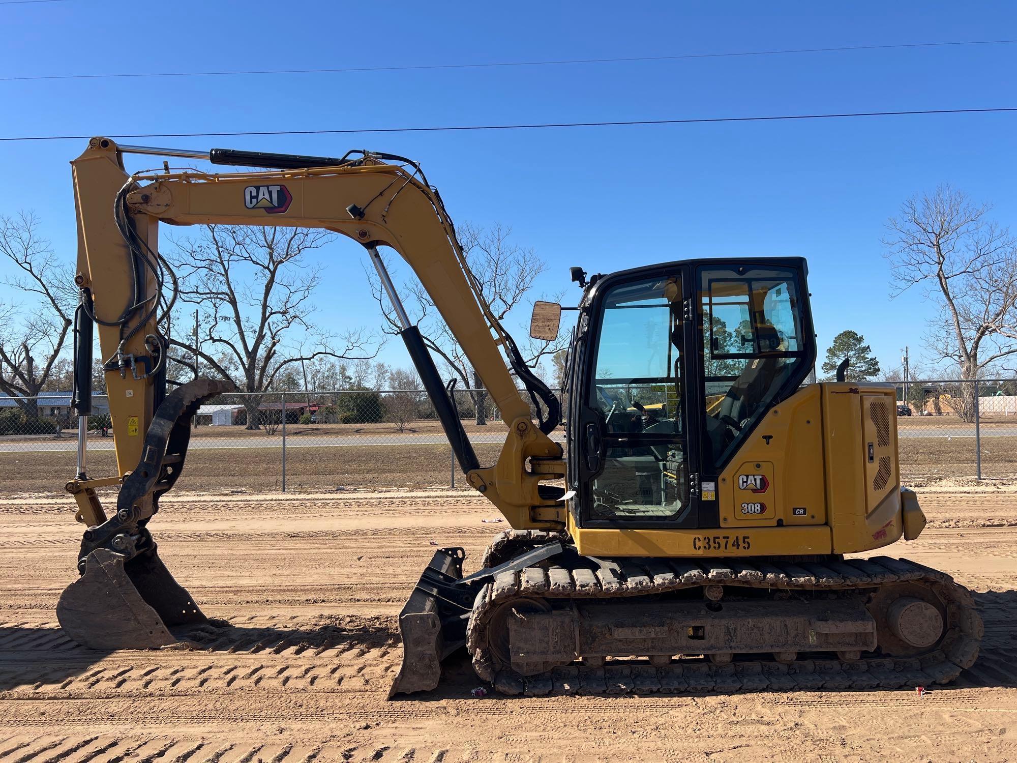 2021 CATERPILLAR 308CR EXCAVATOR