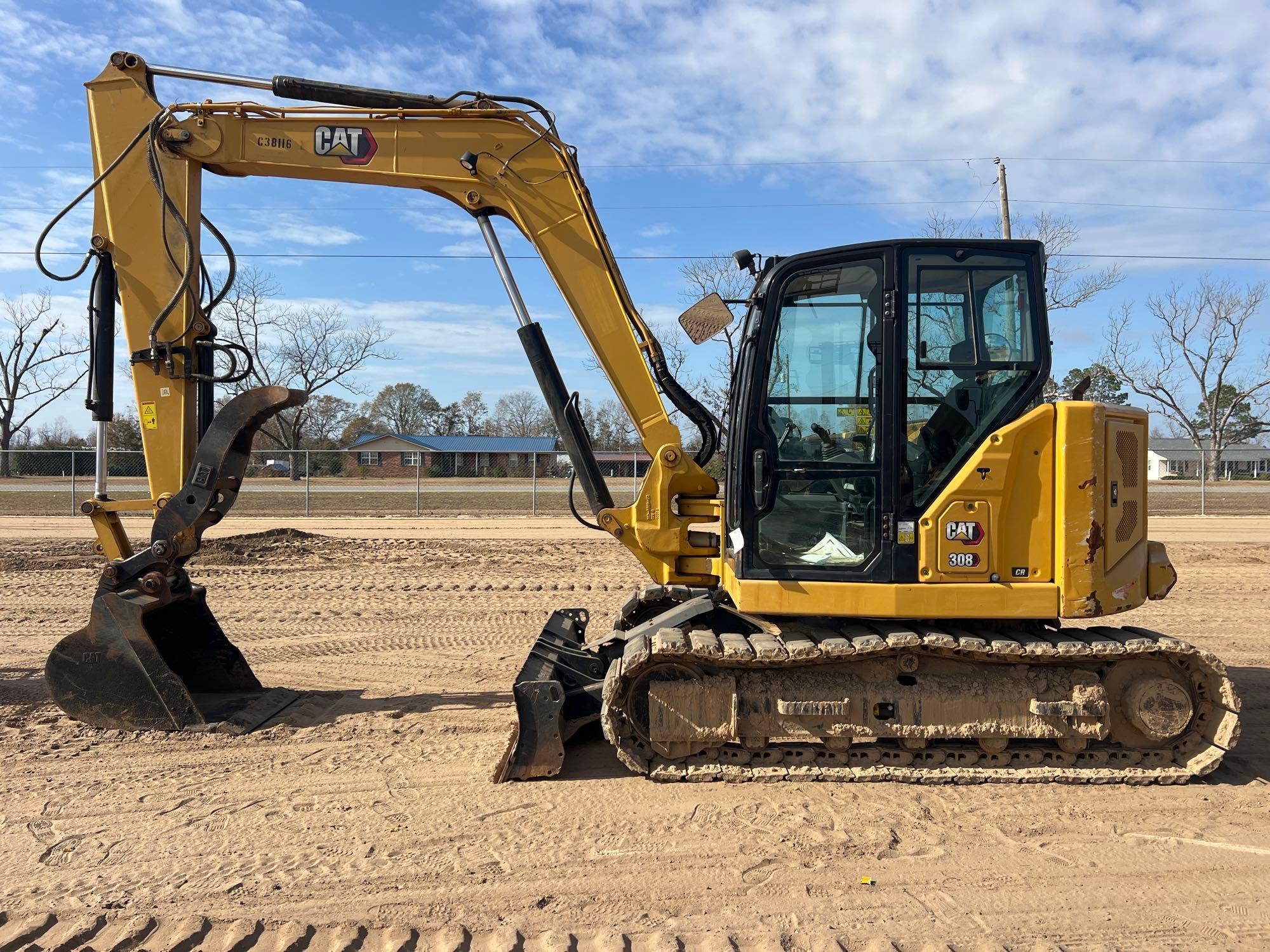 2021 CATERPILLAR 308CR EXCAVATOR