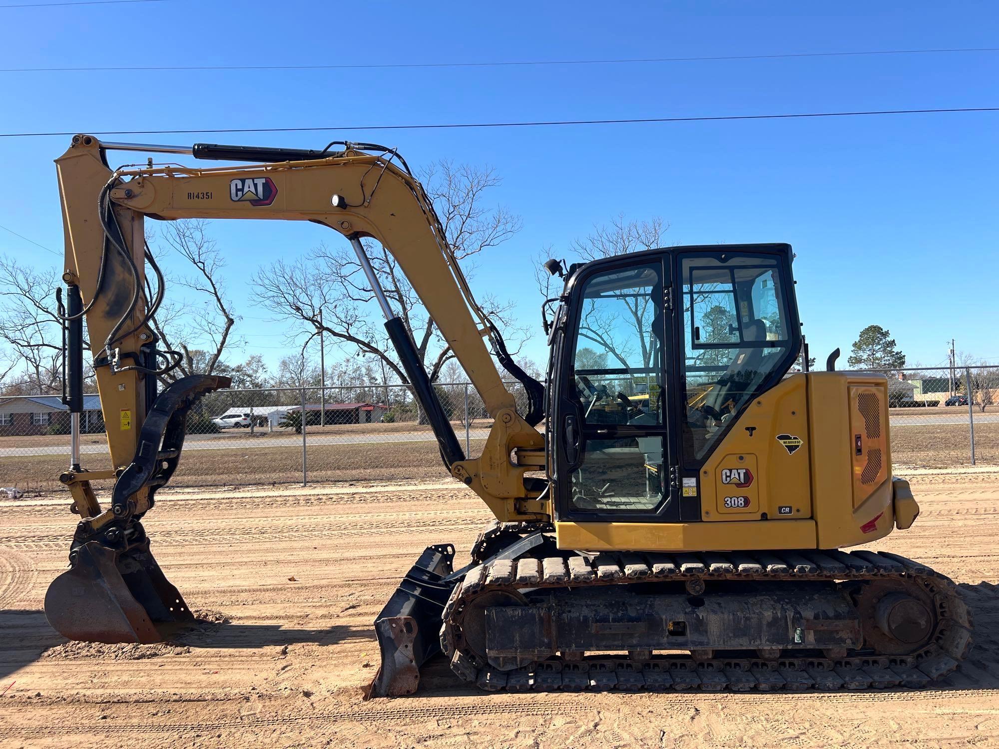 2021 CATERPILLAR 308CR EXCAVATOR