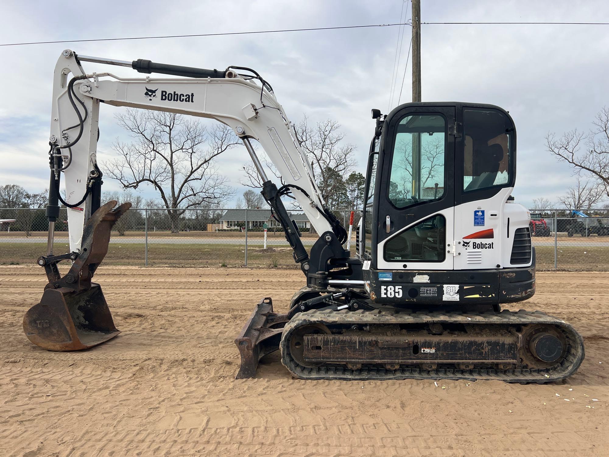 2017 BOBCAT E85 EXCAVATOR